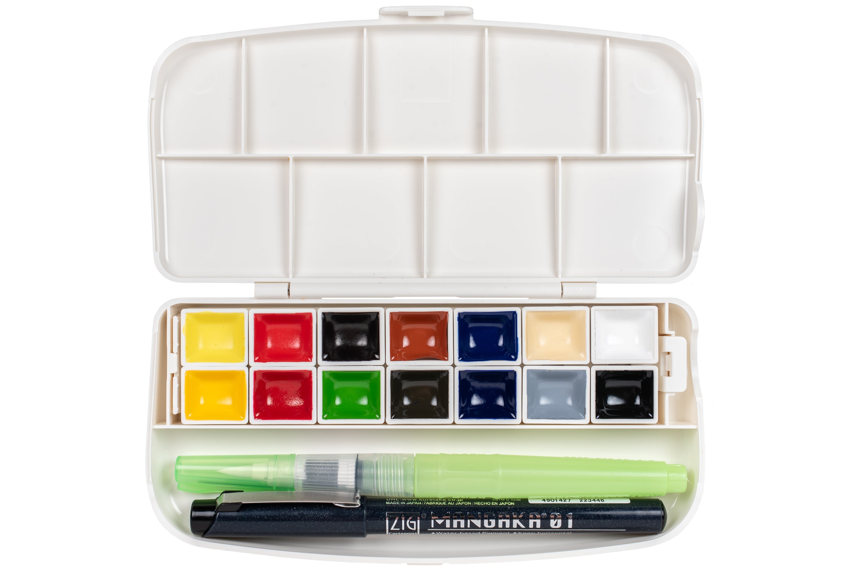 Gansai Tambi Watercolors, Travel Set of 14