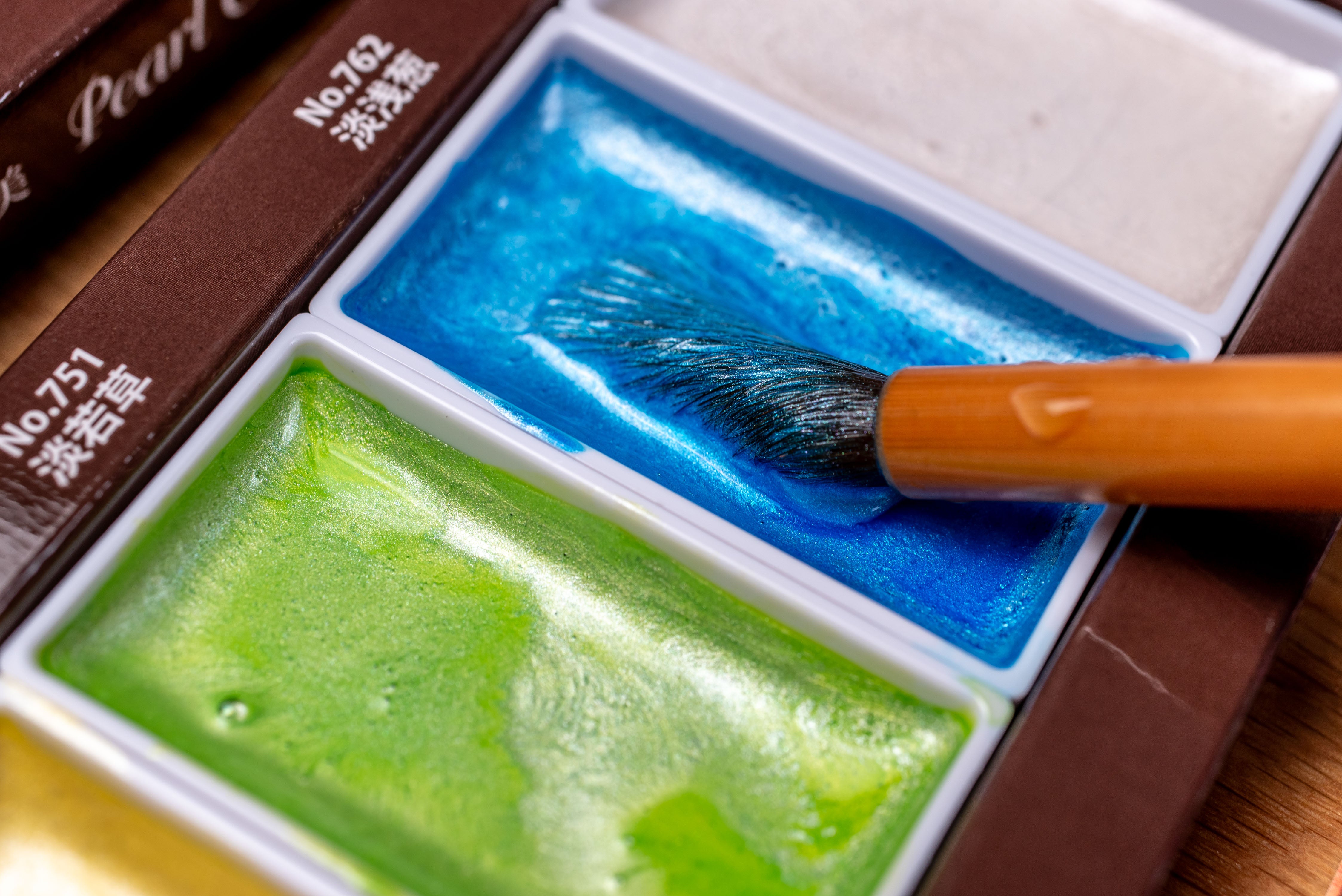 Gansai Tambi Pearl Colors, Set of 6