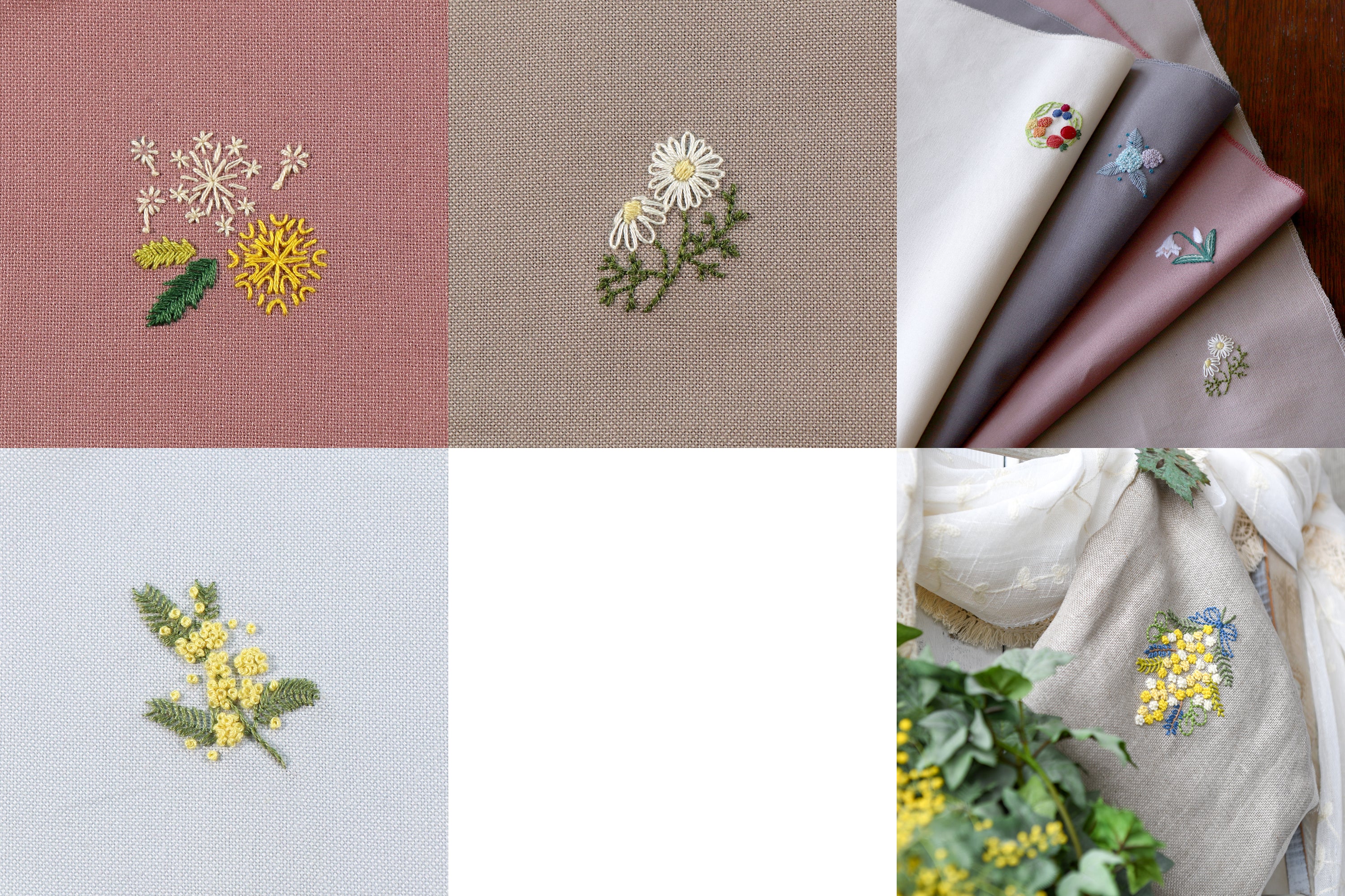 Garden Party Embroidery Thread, 10-Color Set #04