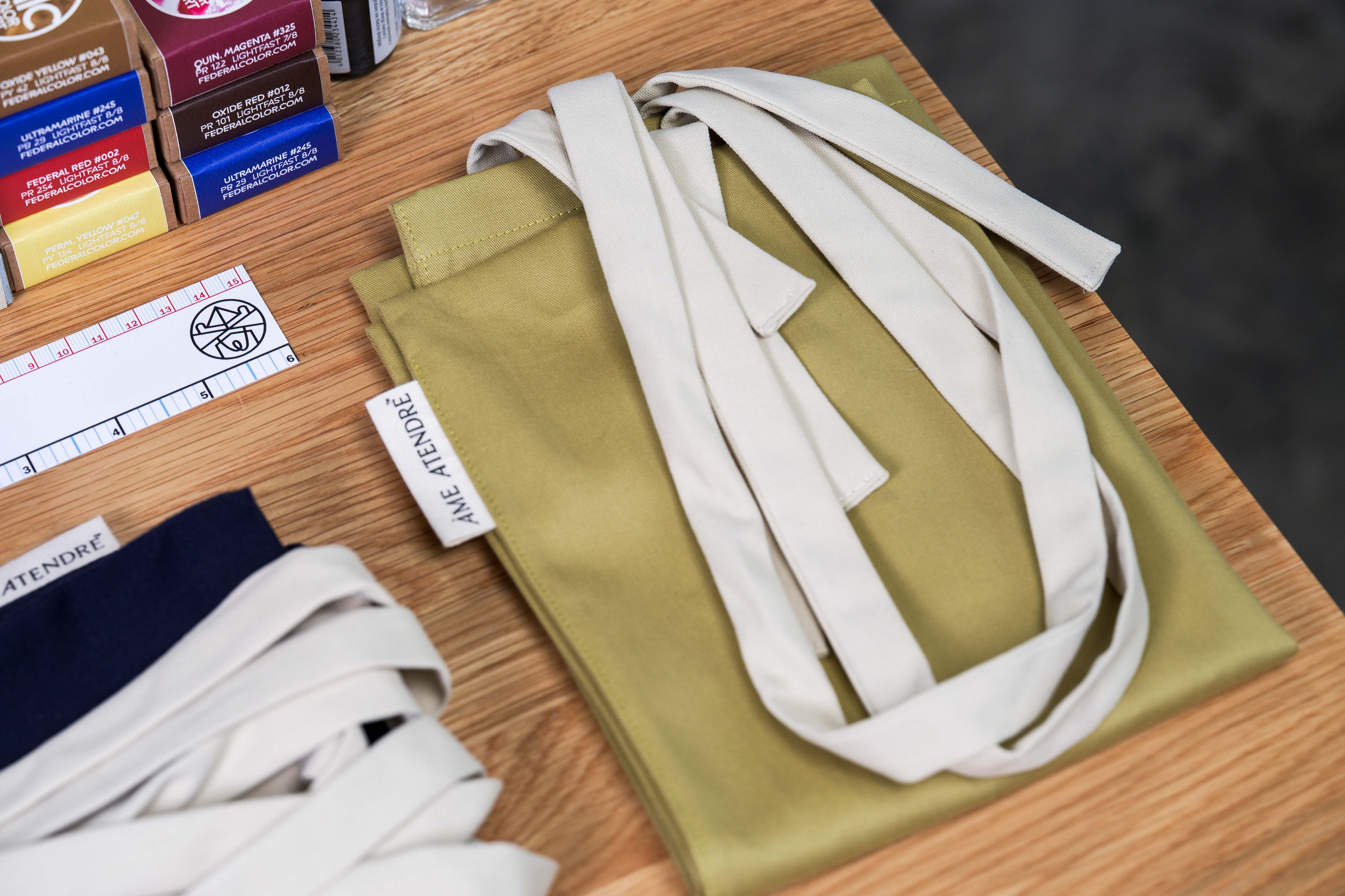 Convertible Twill Tote, 12" x 17", Navy