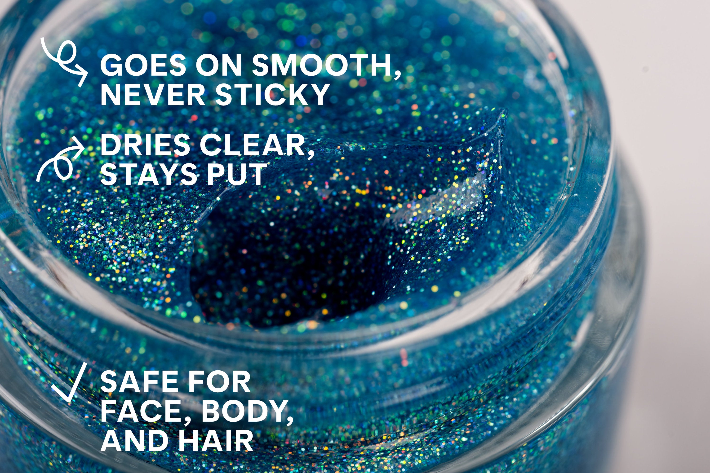 The Original Glitter Gel, Disco Silver