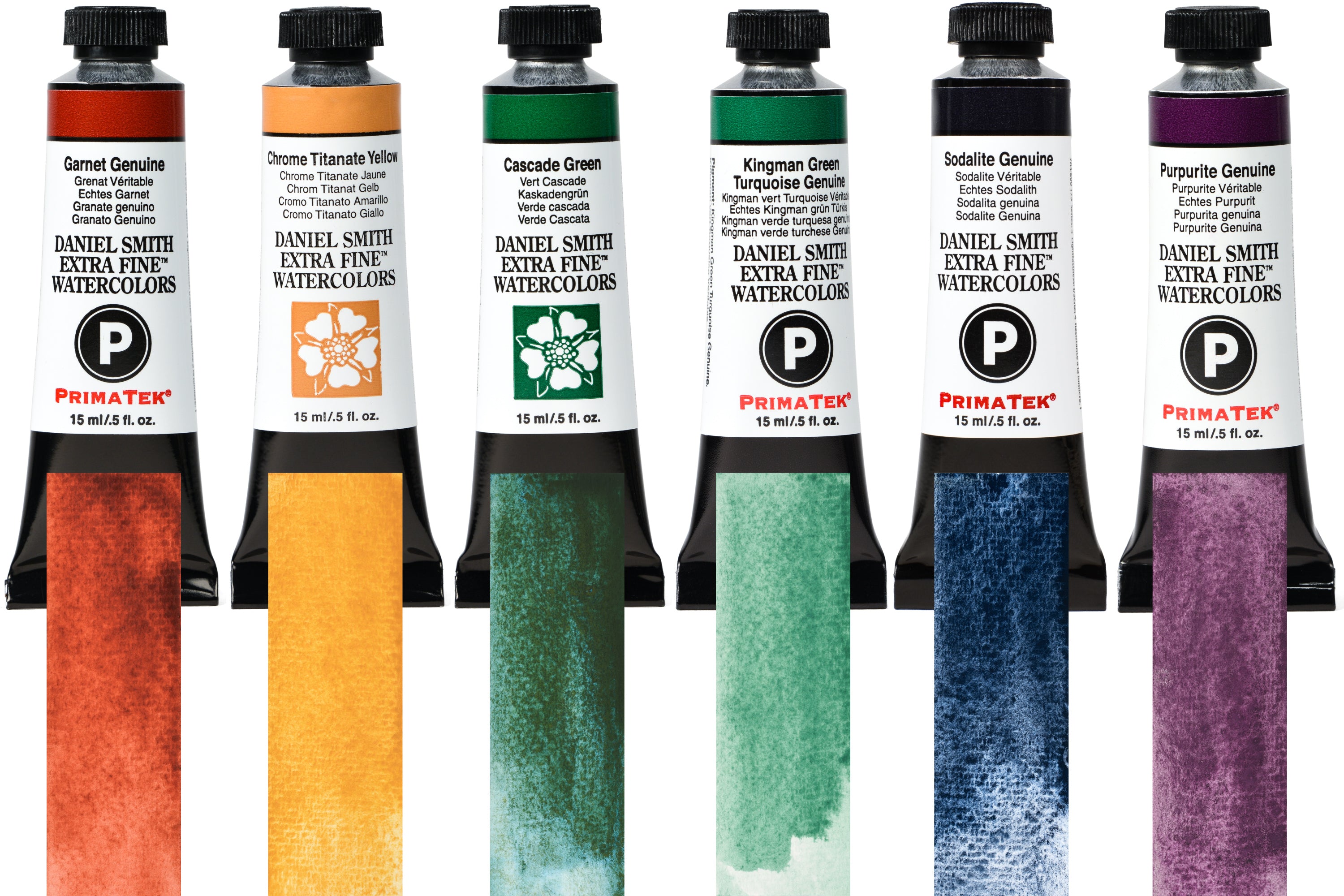 Daniel Smith Extra Fine Watercolor, Granulating Bundle, 15 mL