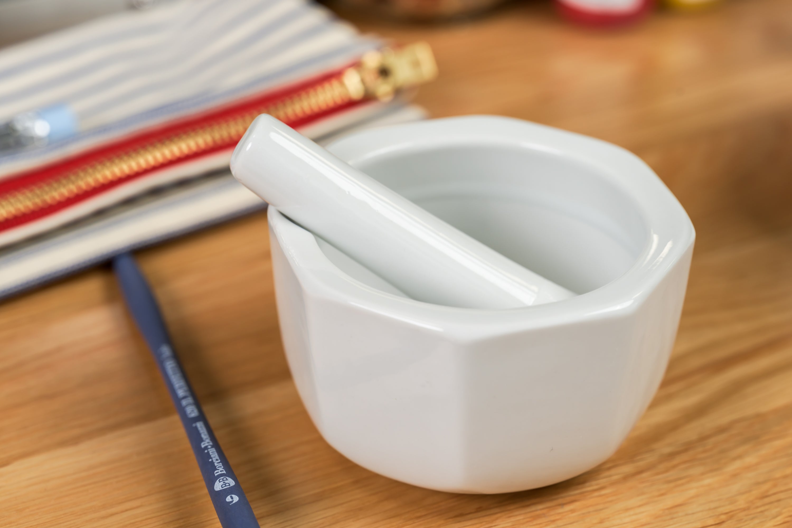 Octagonal Mortar & Pestle Set