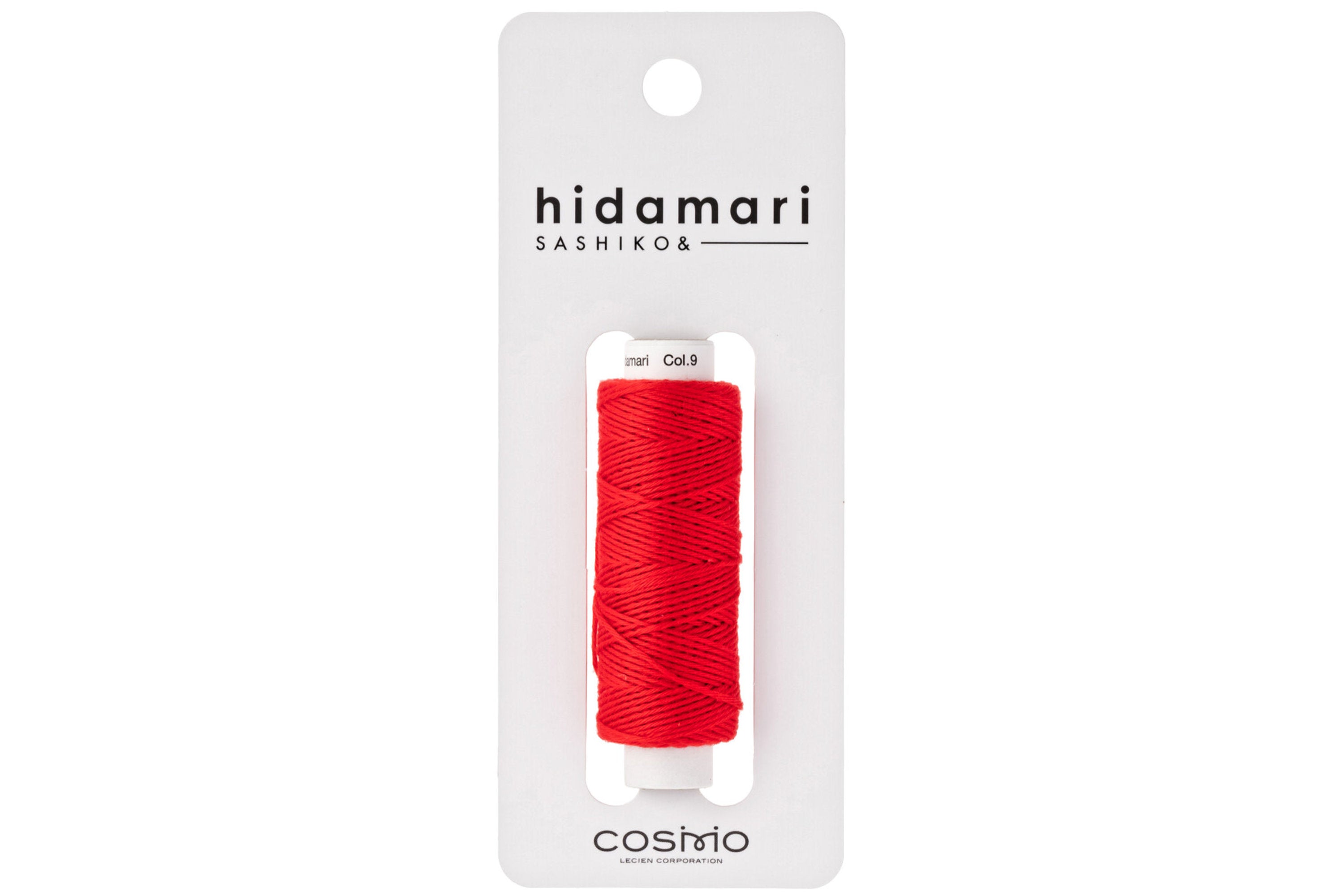 Hidamari Sashiko Thread, #009 Watermelon