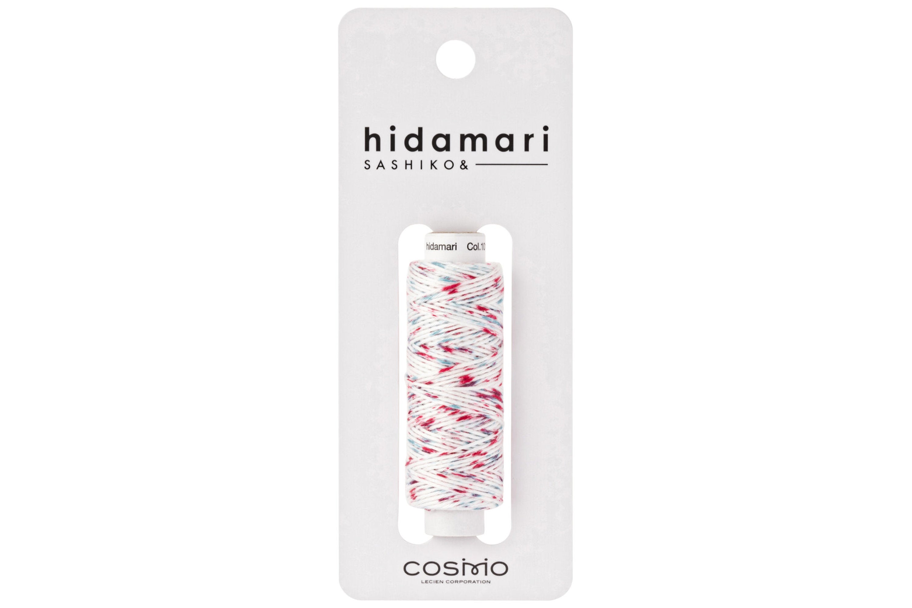 Hidamari Sashiko Thread, #101 Shaved Ice