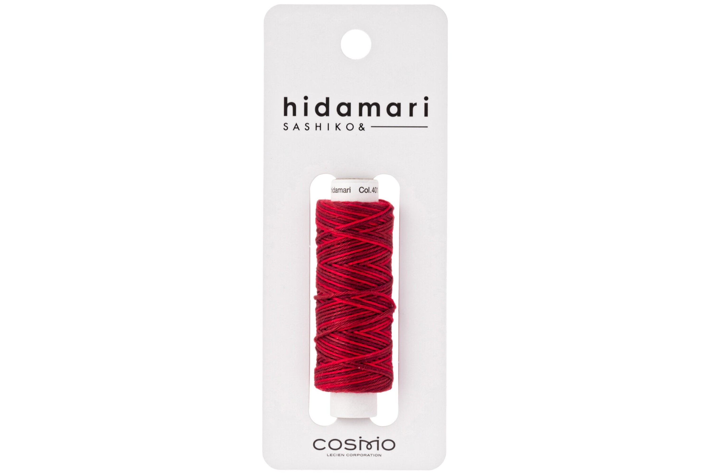 hidamari✨ Hidamari Sashiko Thread, #401 Cranberry – St. Louis Art Supply