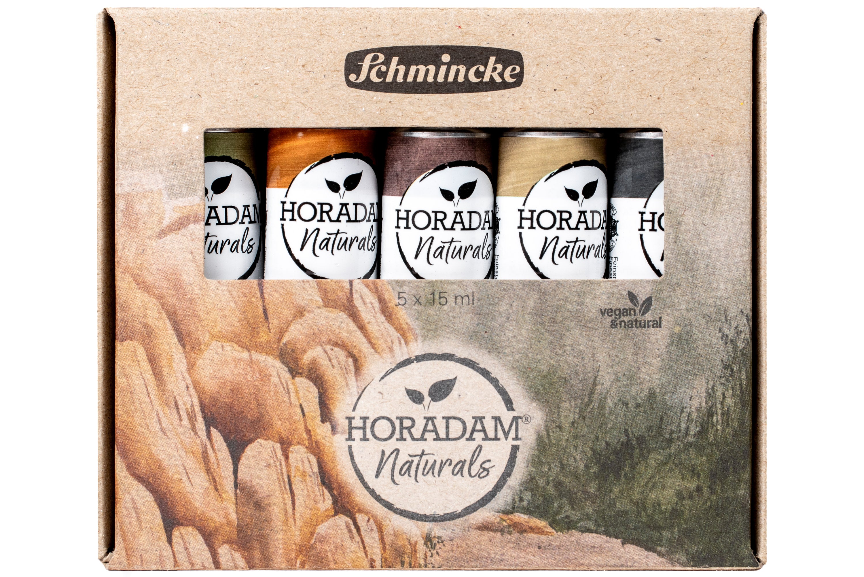 Horadam Naturals, Earth Colors Set of 5