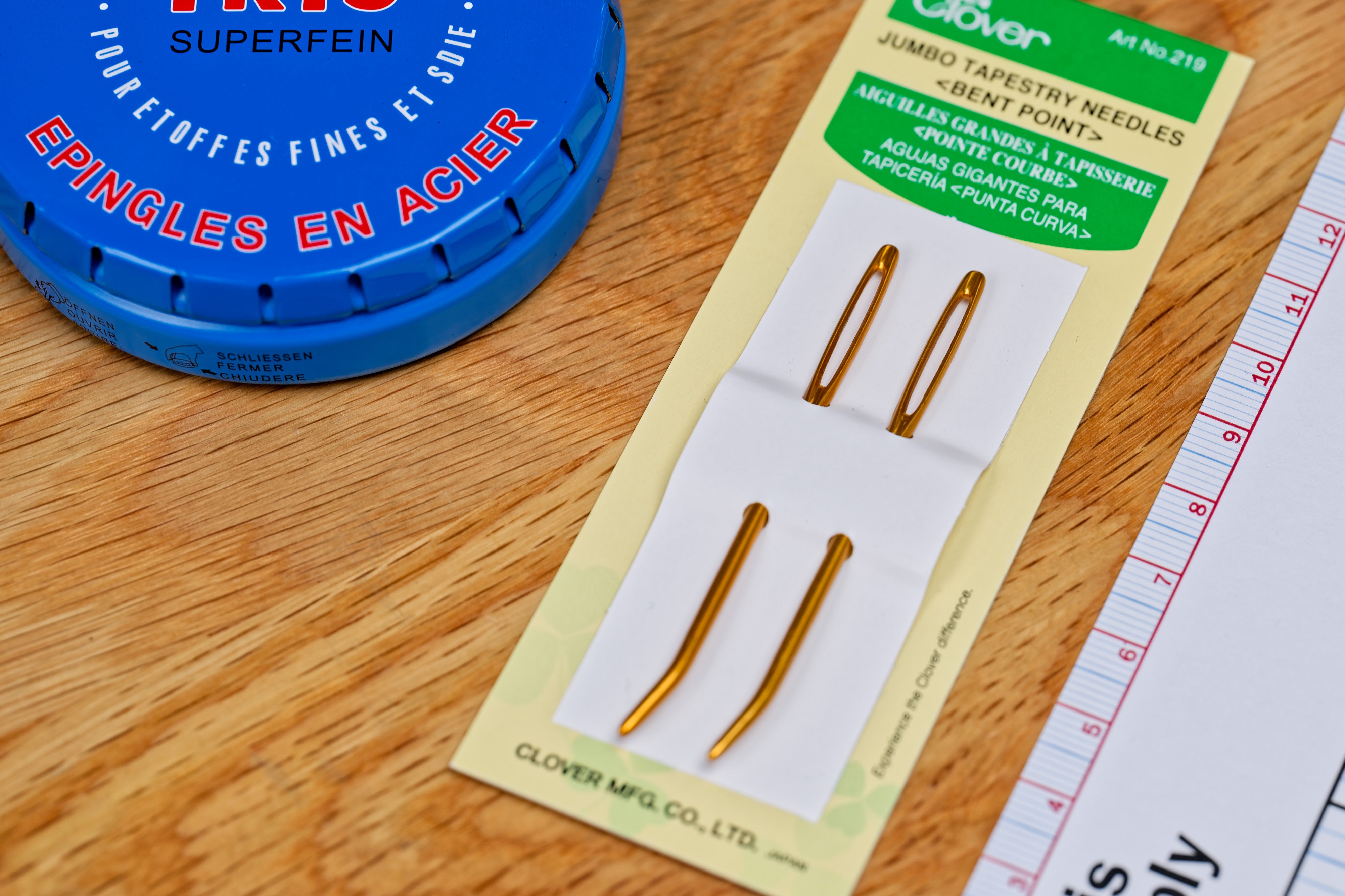 Jumbo Bent Tapestry Needles, Set of 2
