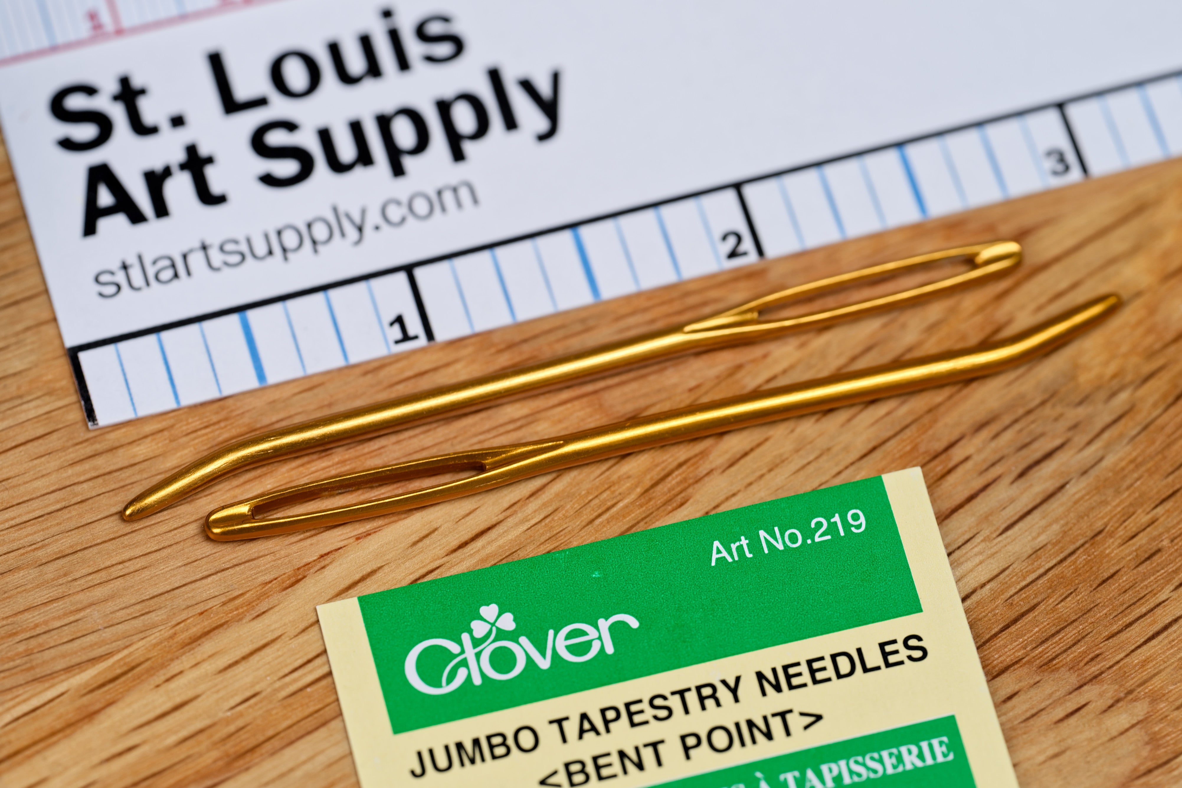 Jumbo Bent Tapestry Needles, Set of 2