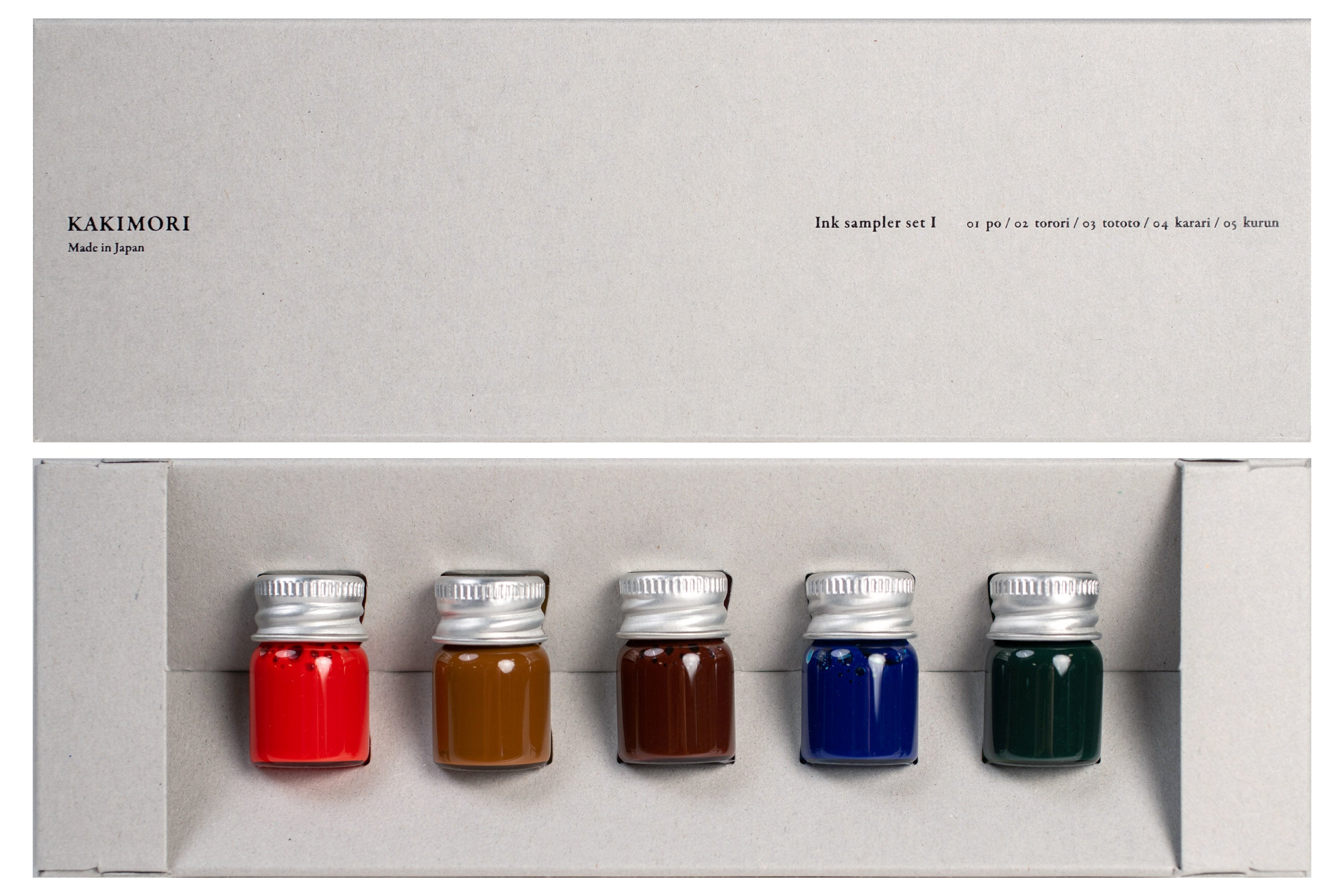 Kakimori Ink Sampler Set I
