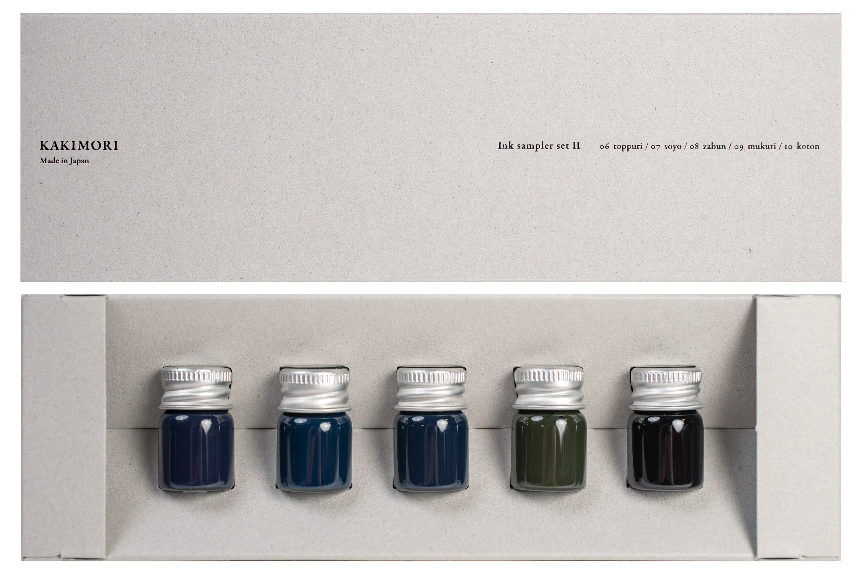 Kakimori Ink Sampler Set II