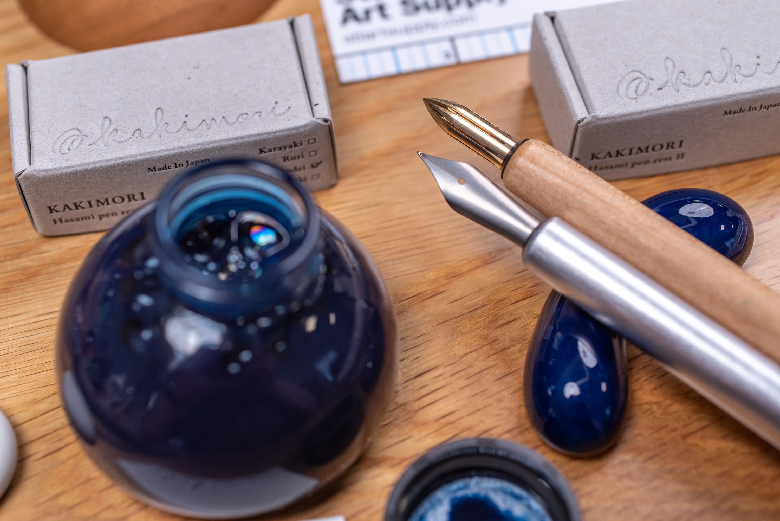 Hasami Pen Rest, Ruri (Lapis Lazuli)