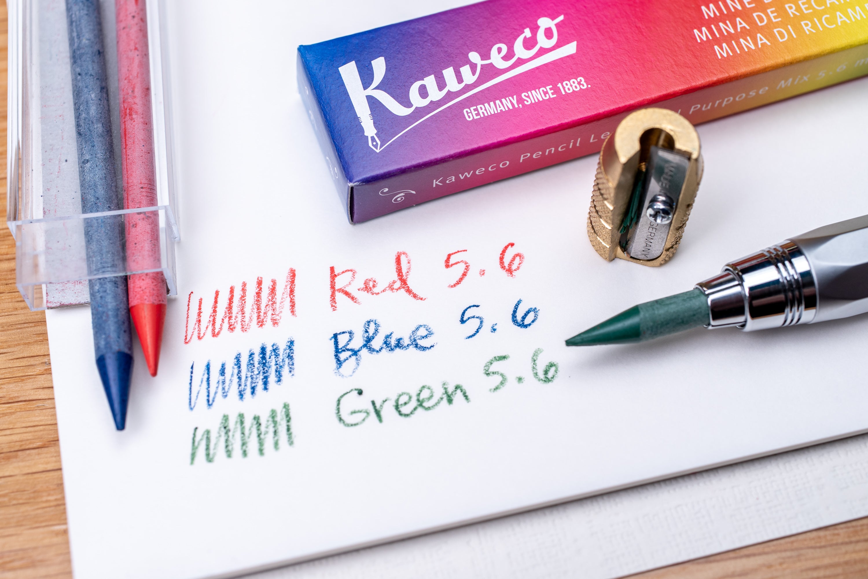 5.6 mm Colored Pencil Leads, Assorted Set of 3