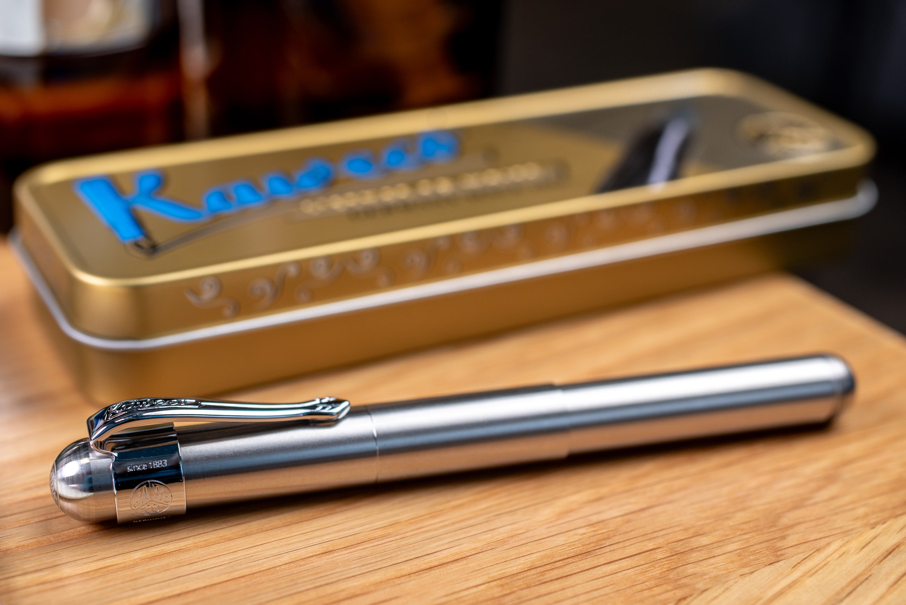 Slide-On Clip for Kaweco Supra, Chrome