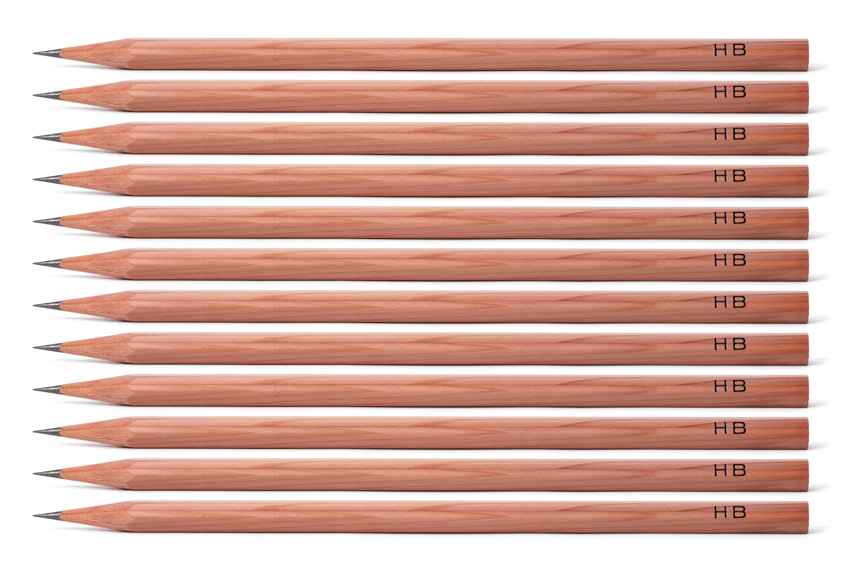 Kitaboshi Cedar Pencils, HB, Set of 12