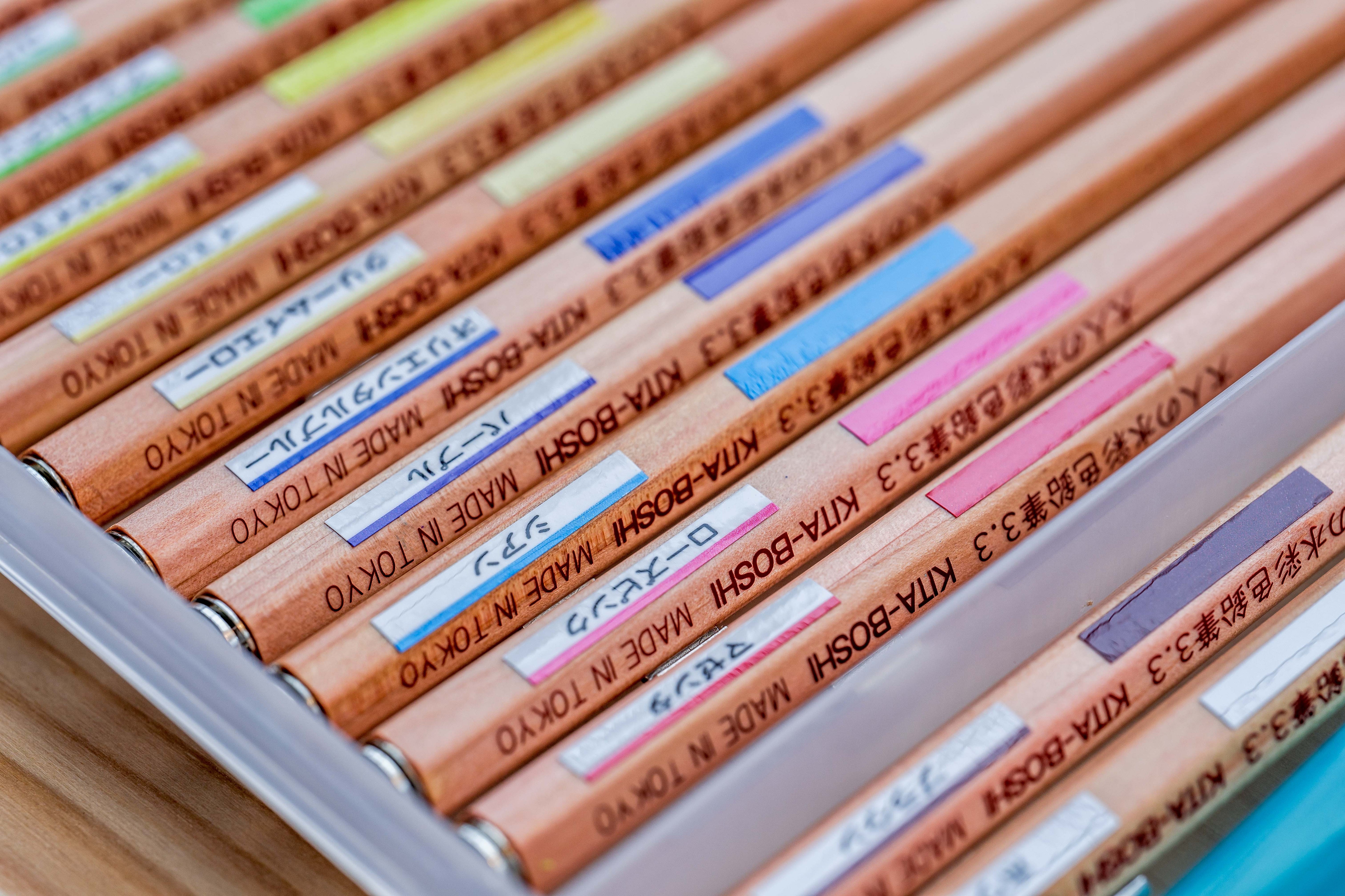 Mechanical Watercolor Pencils, Complete Set of 13