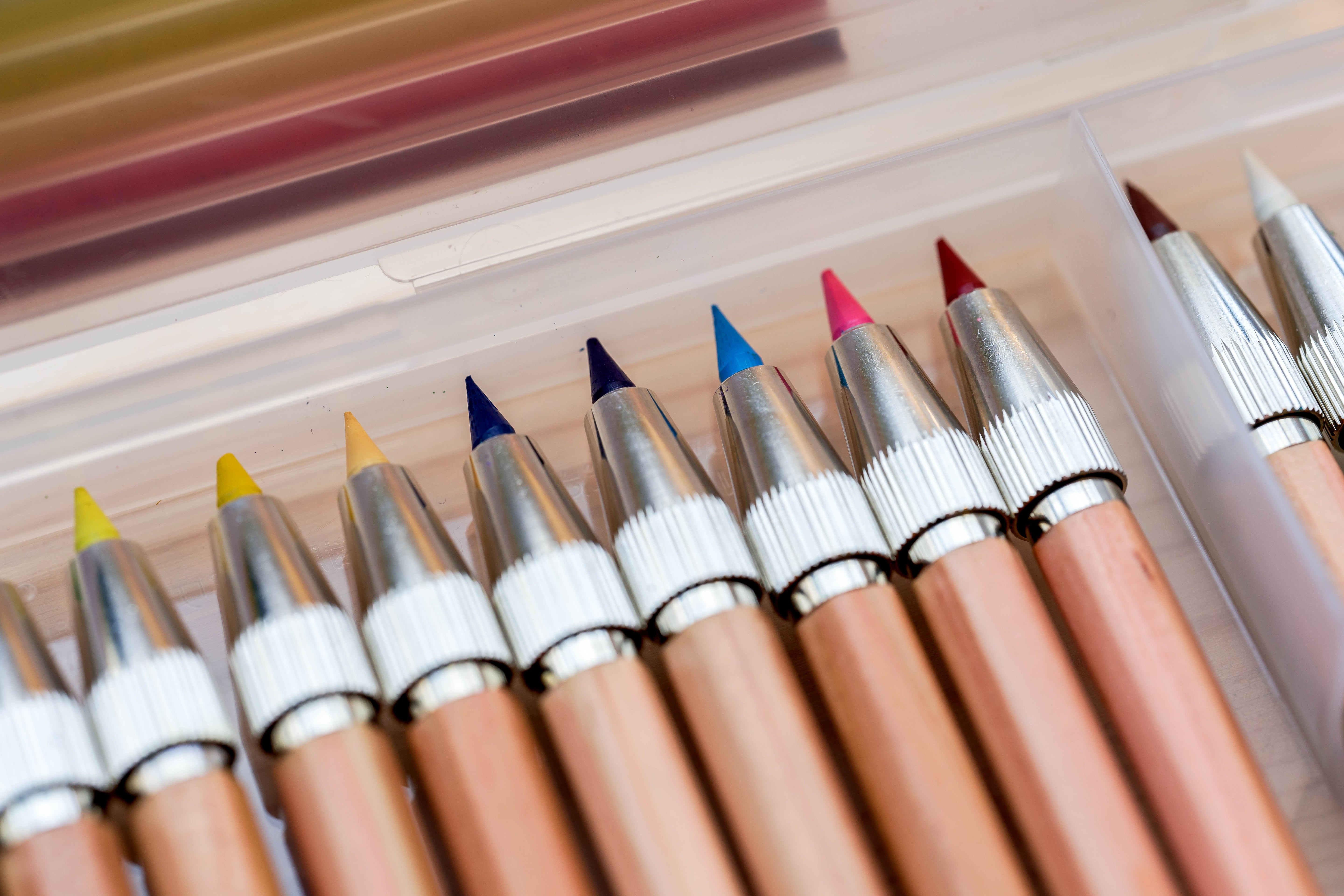 Mechanical Watercolor Pencils, Complete Set of 13