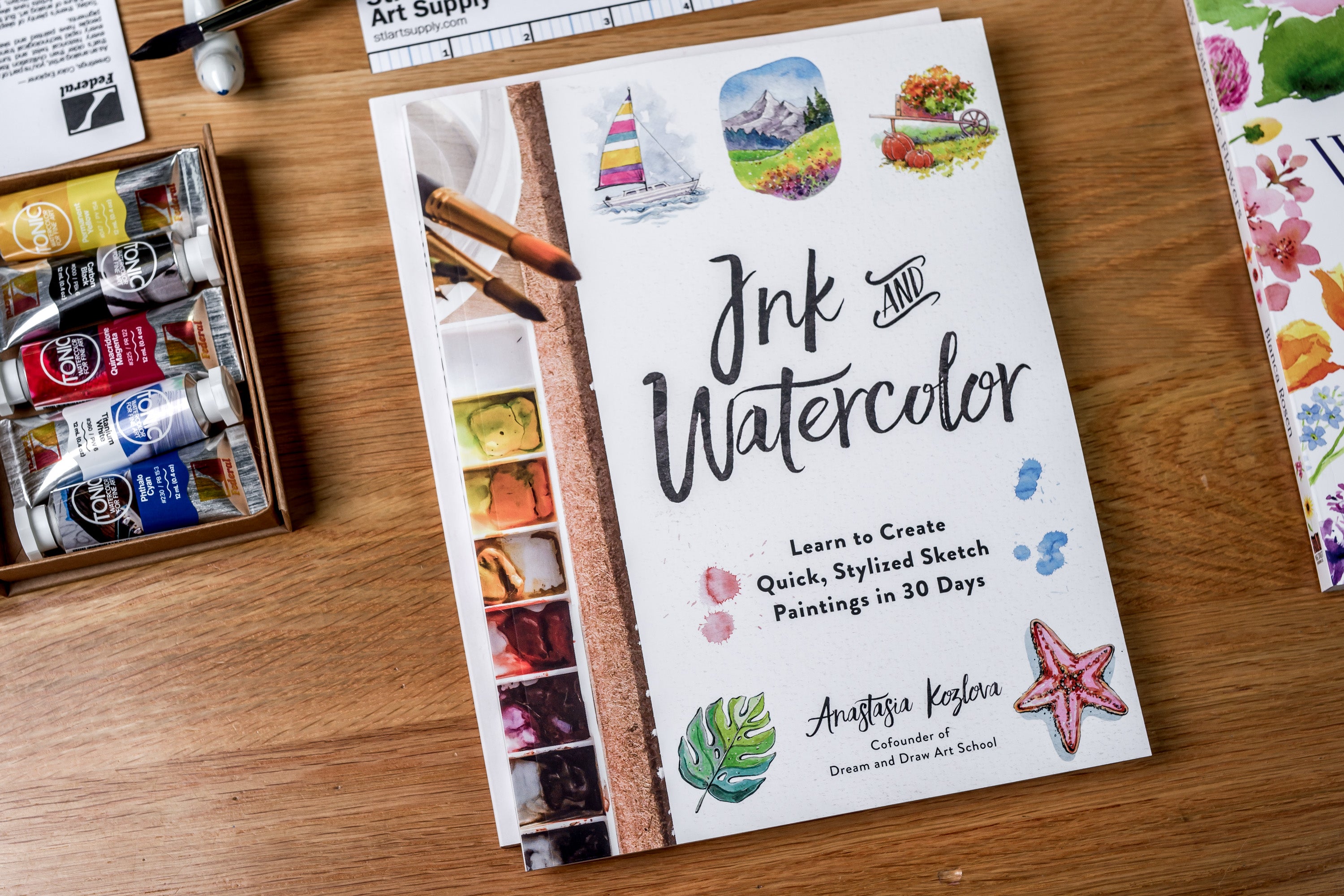 Ink and Watercolor: Stylized Sketches in 30 Days