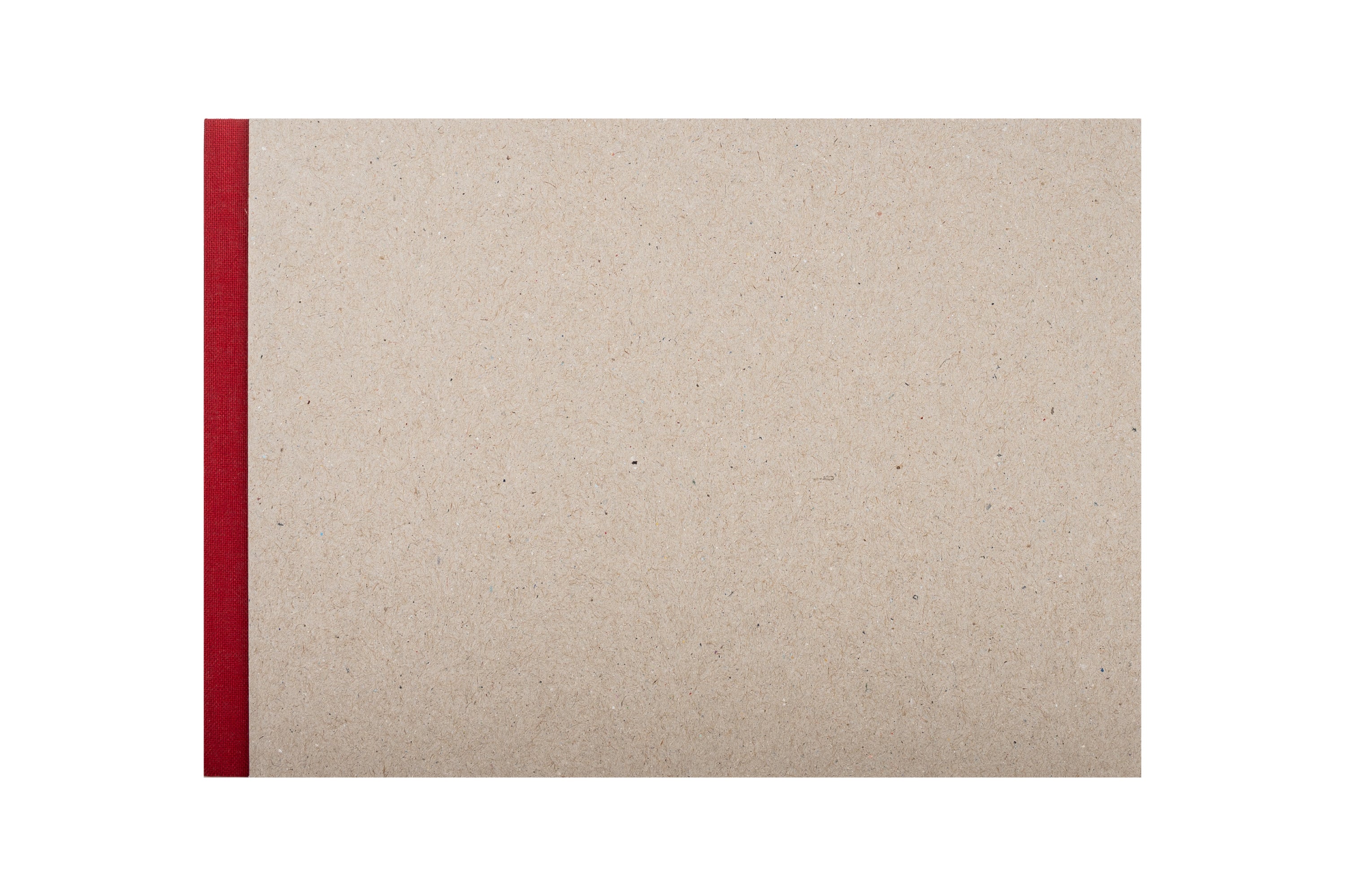K&P Pasteboard Sketchbook, A5 Landscape, Red Spine – St. Louis Art