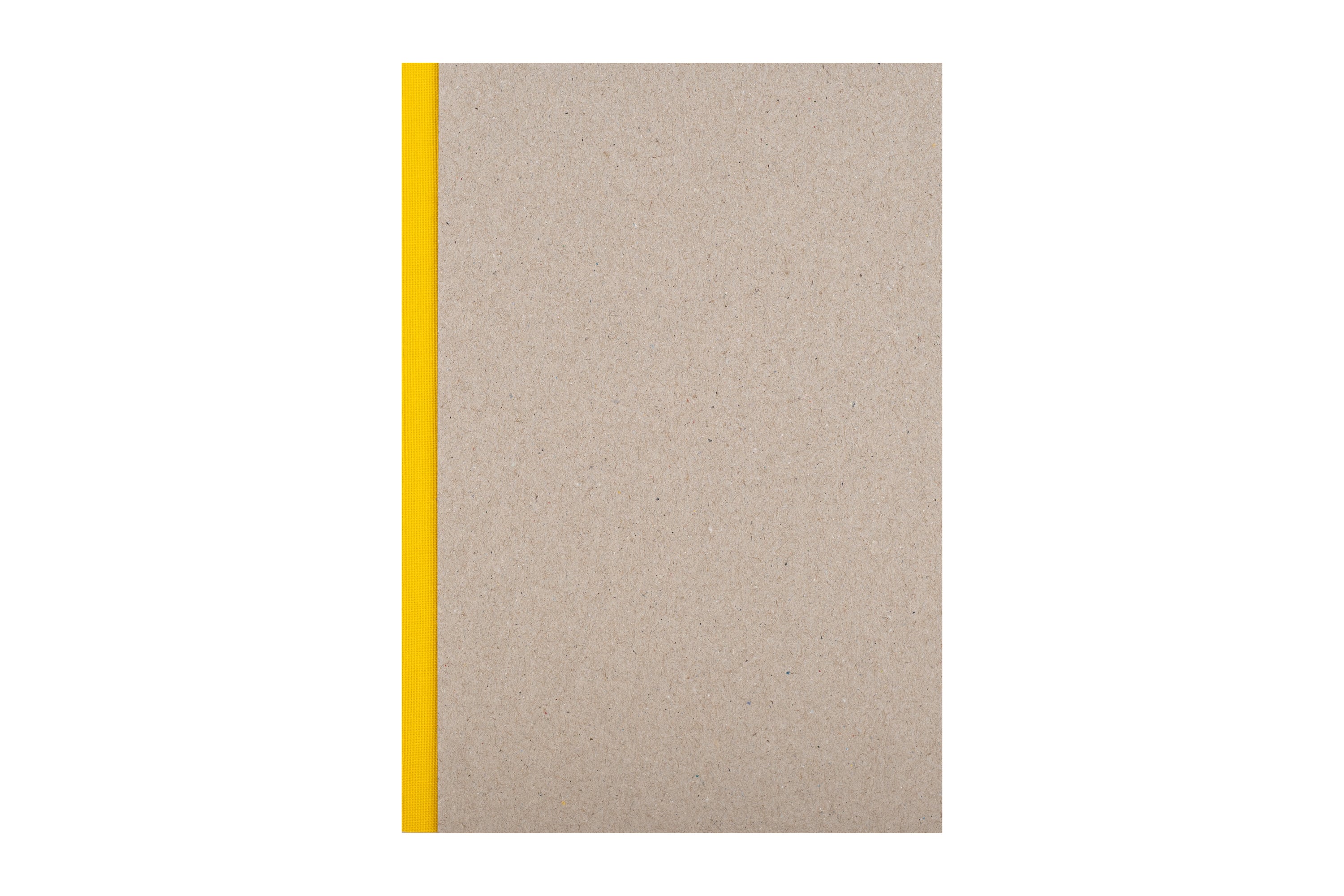 K&P Pasteboard Sketchbook, A5 Portrait, Yellow Spine