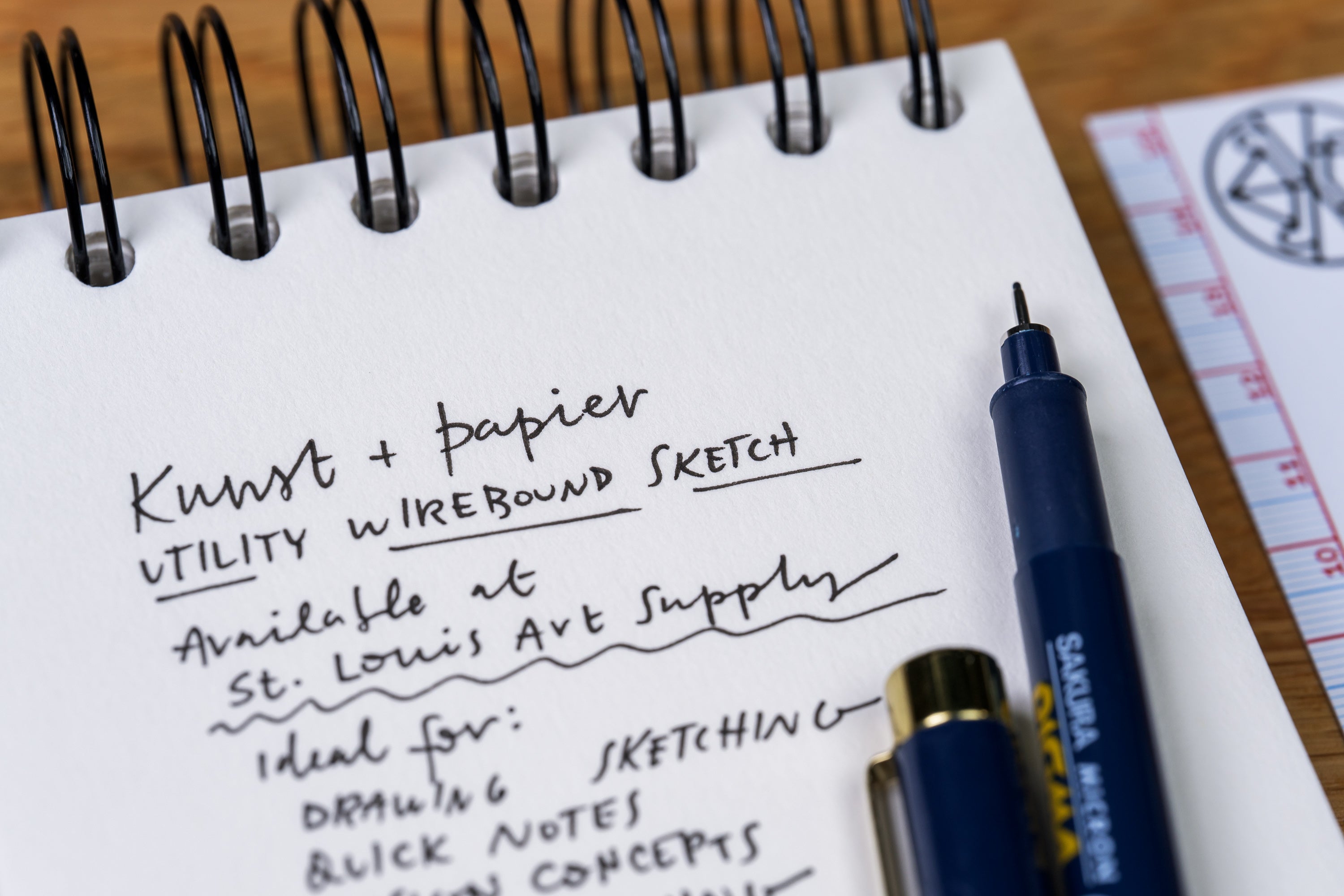 Utility Wirebound Sketchbook