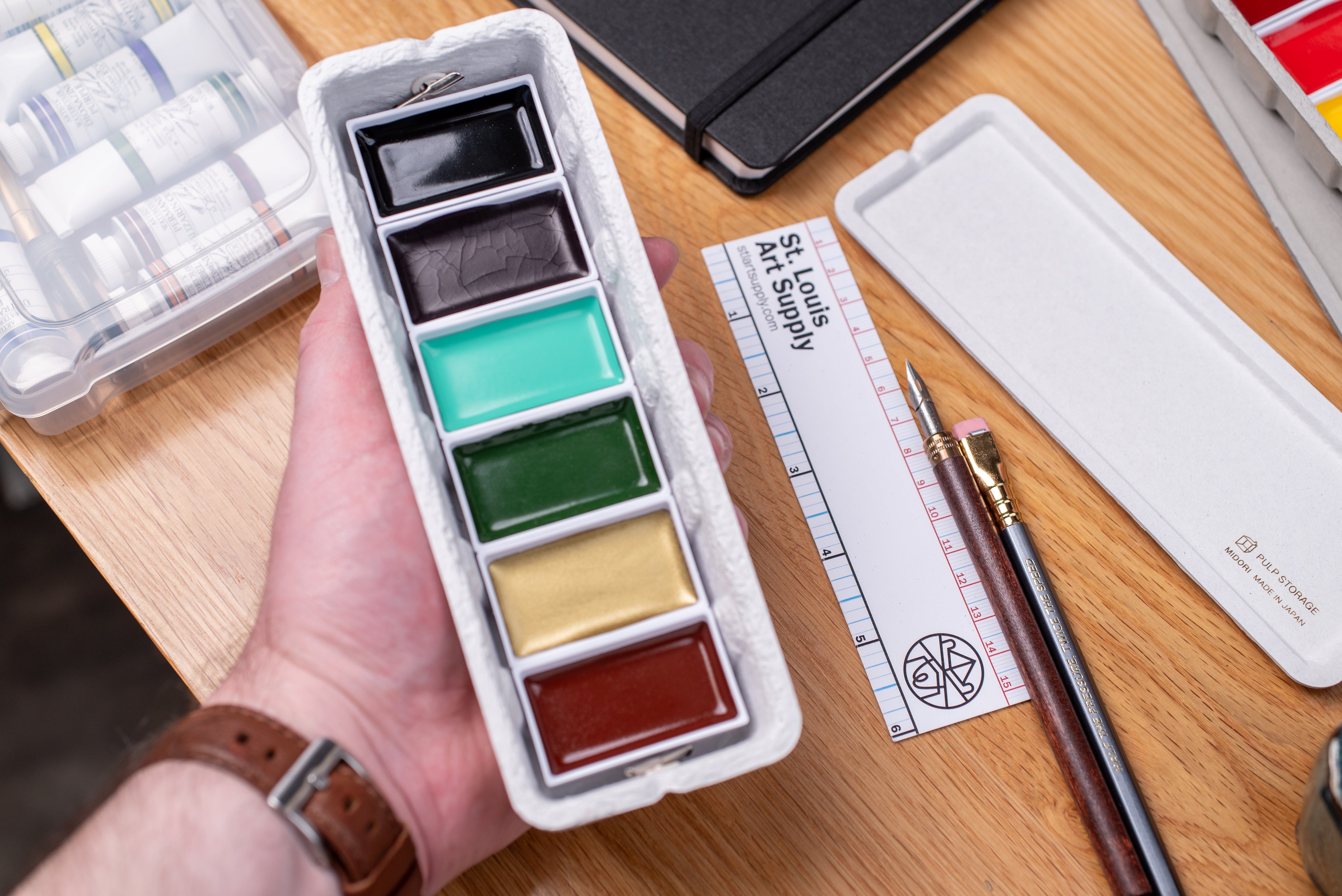 Gansai Tambi Watercolors, "Enchanted Forest" Bundle