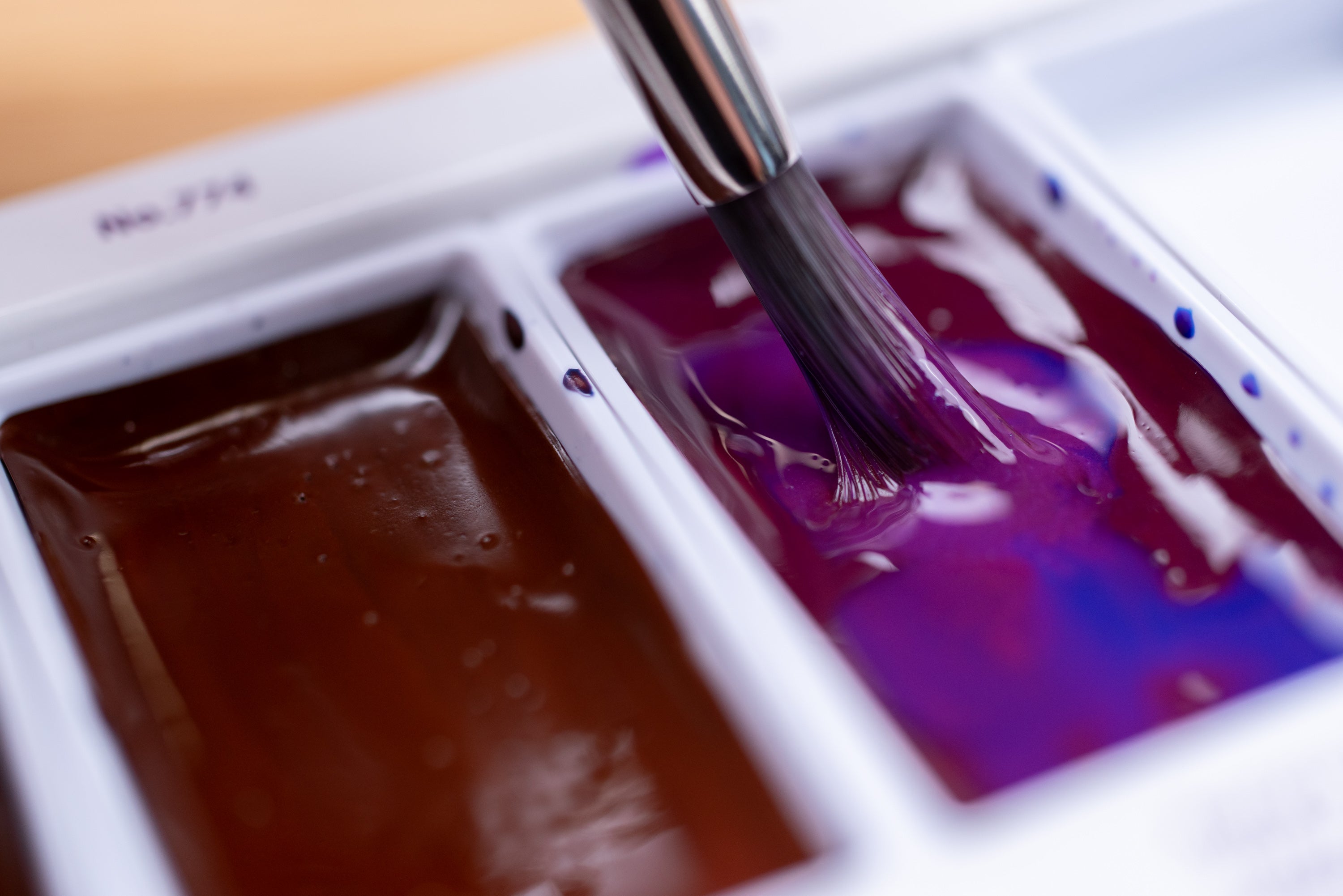 Gansai Tambi Granulating Colors, Five-Color Set #1