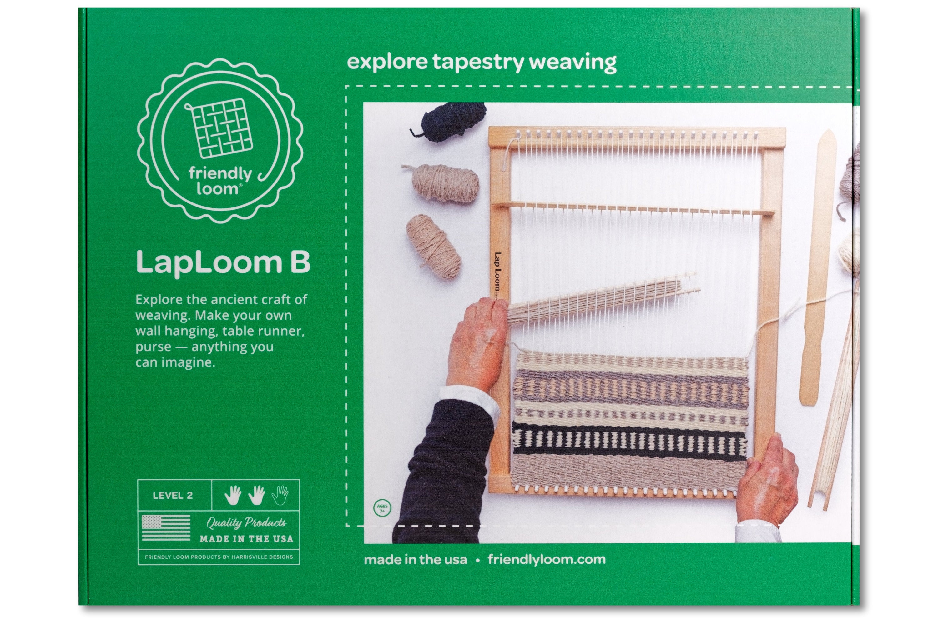 LapLoom B Tapestry Loom – St. Louis Art Supply