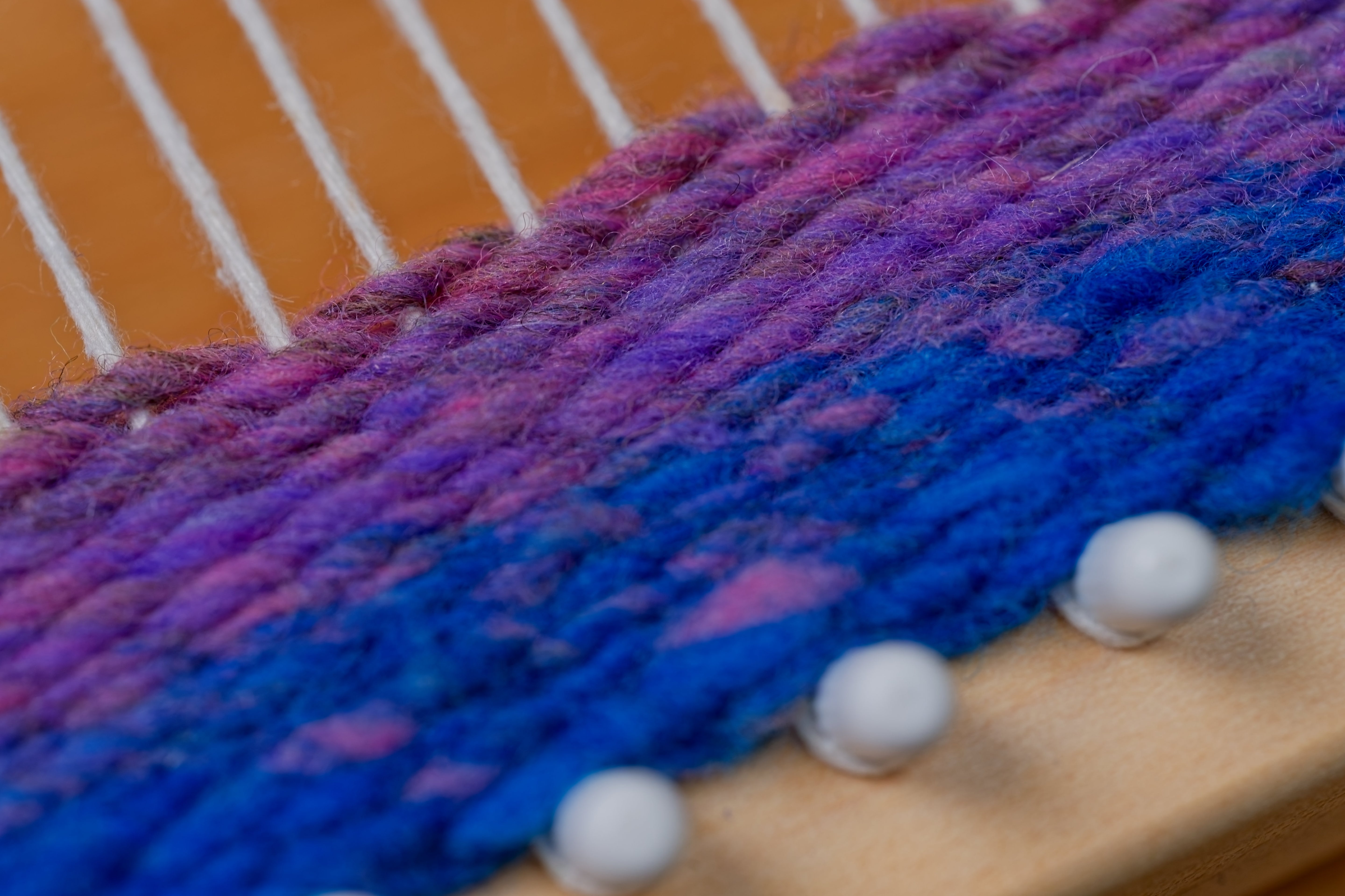 Ito Variegated Wool Yarn, #85 Ichijiku