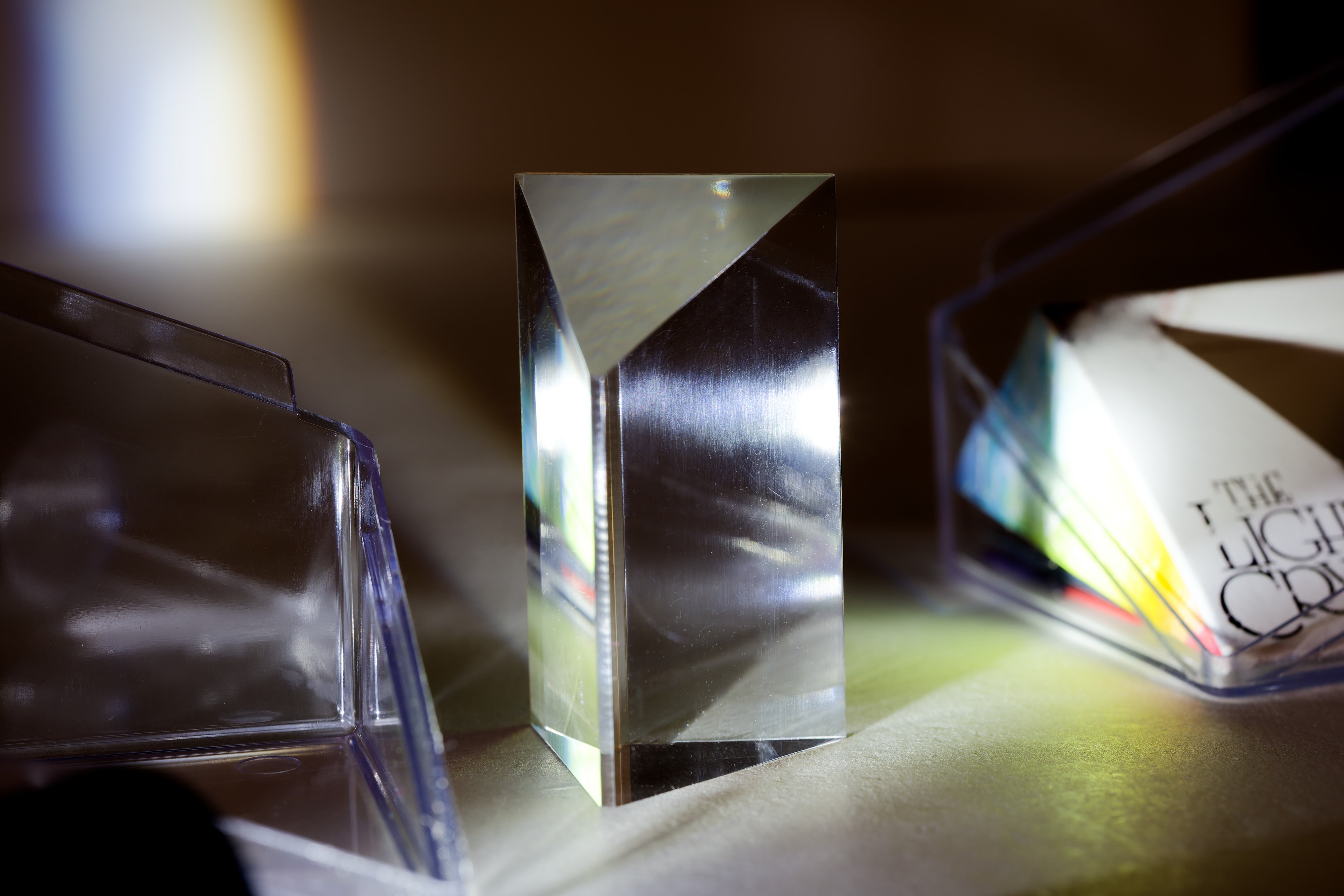 Light Crystal Acrylic Prism, 2.5"