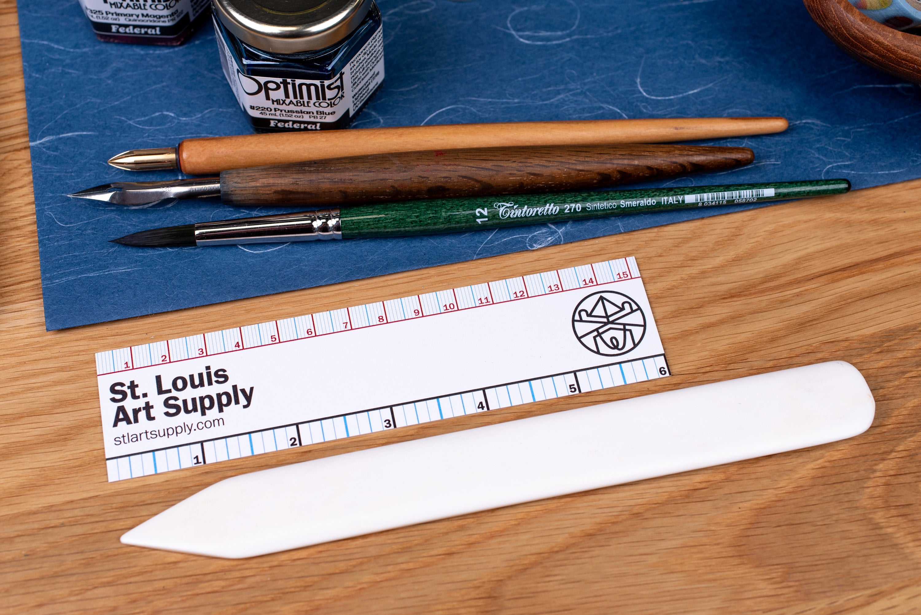 Pointed Bone Folder, 8"