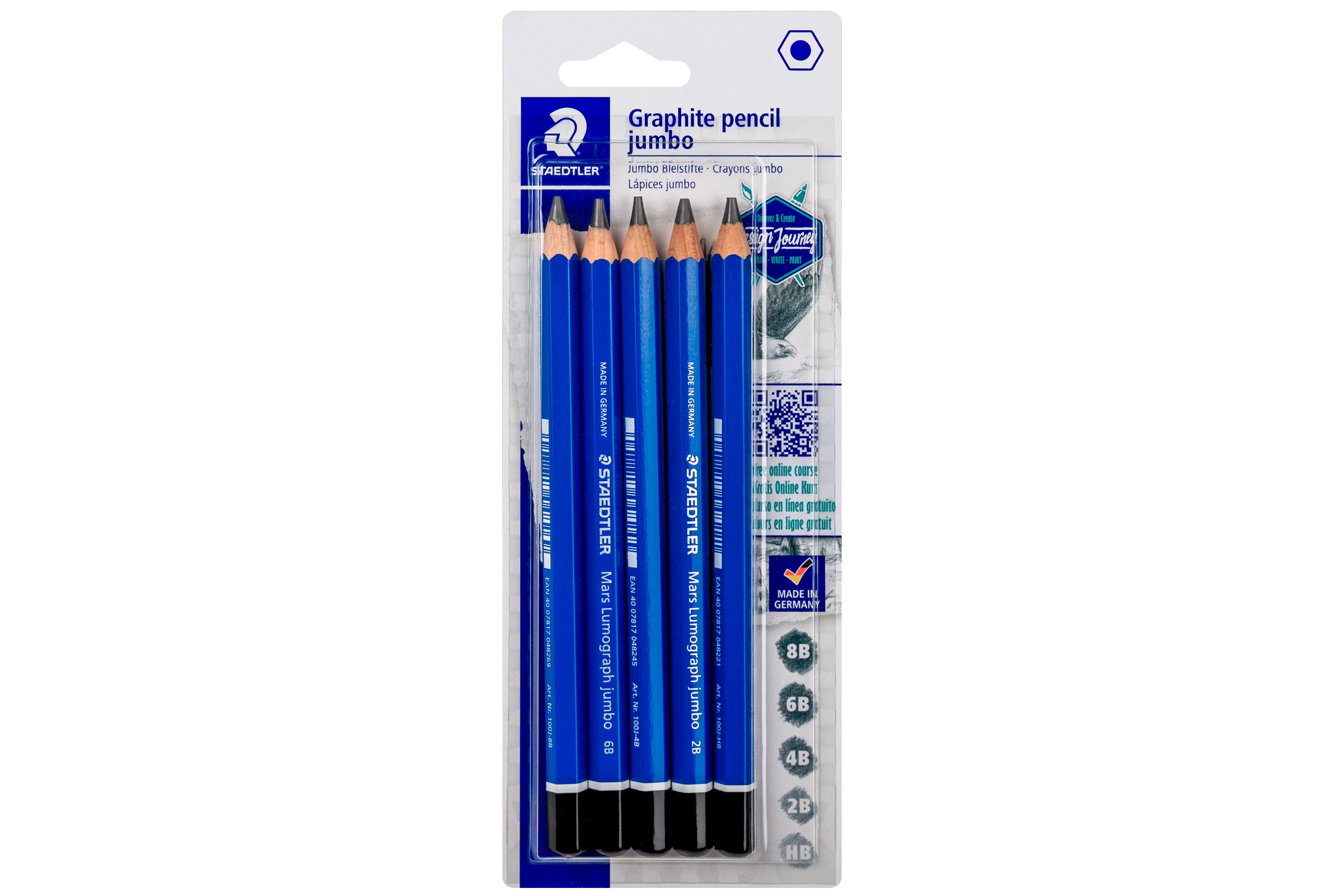 Mars Lumograph Jumbo Pencils, Set of – Louis Art Supply