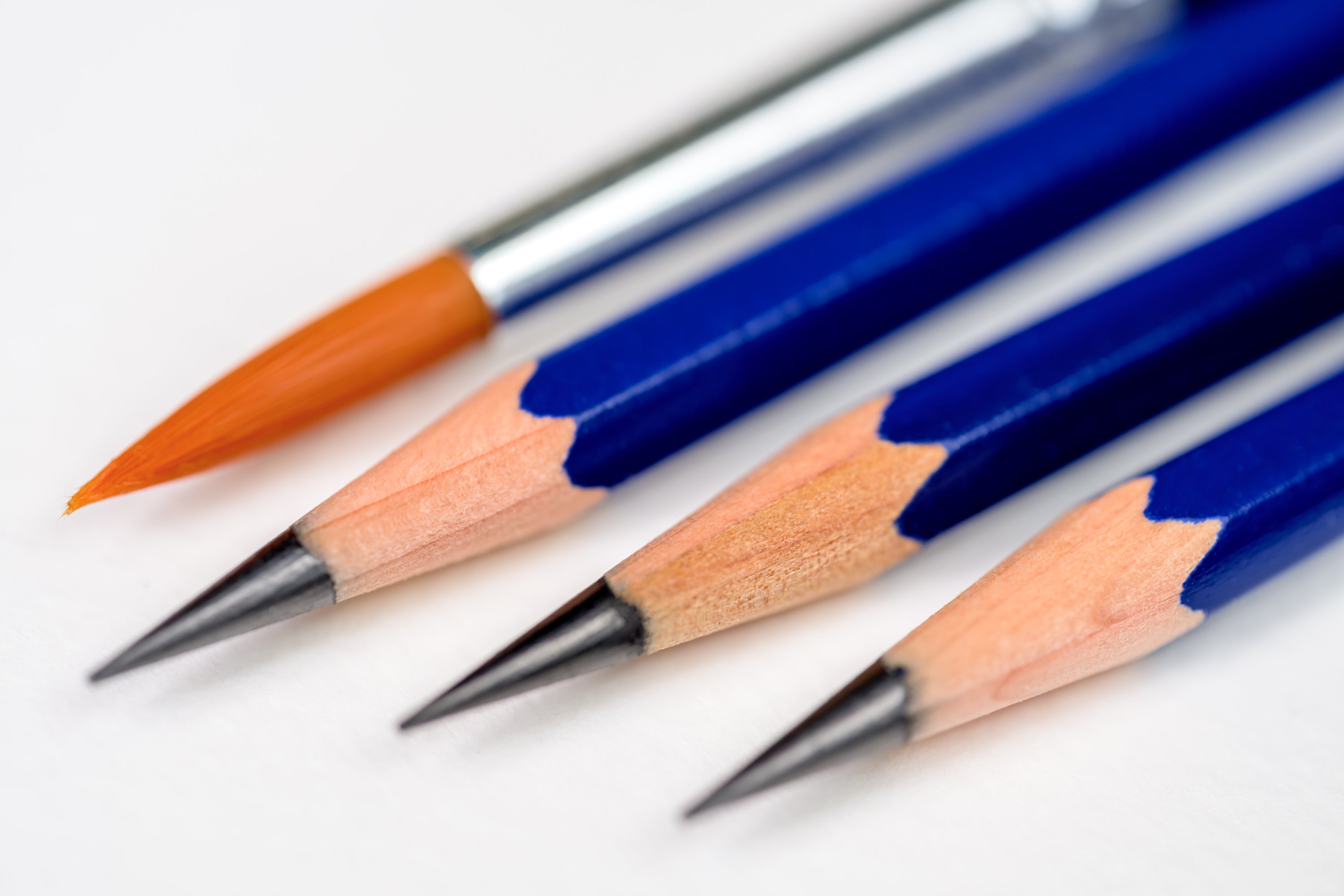 Mars Lumograph Aquarell Pencils, Set of 3 + Brush