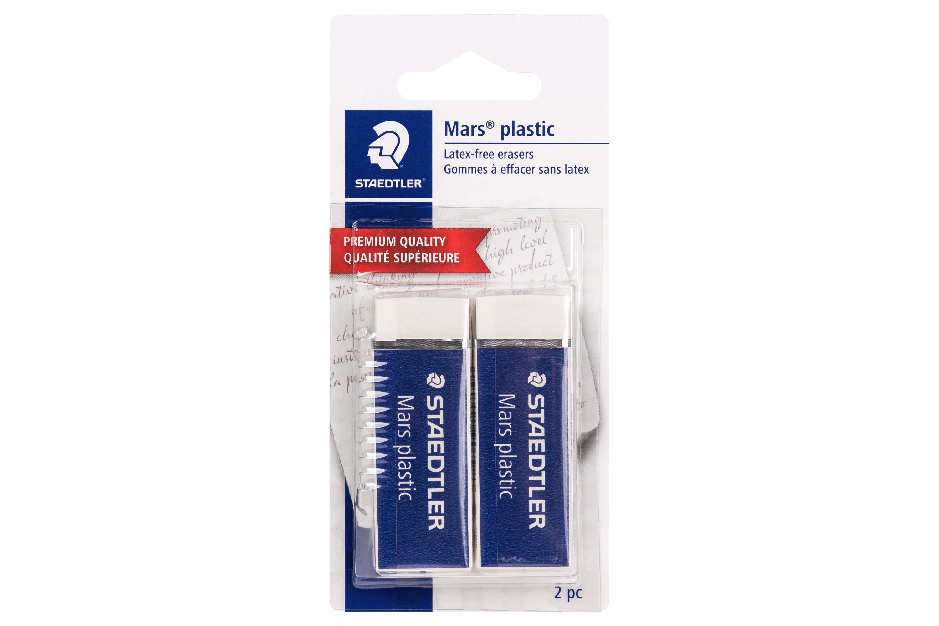 Mars Plastic Eraser, Two-Pack
