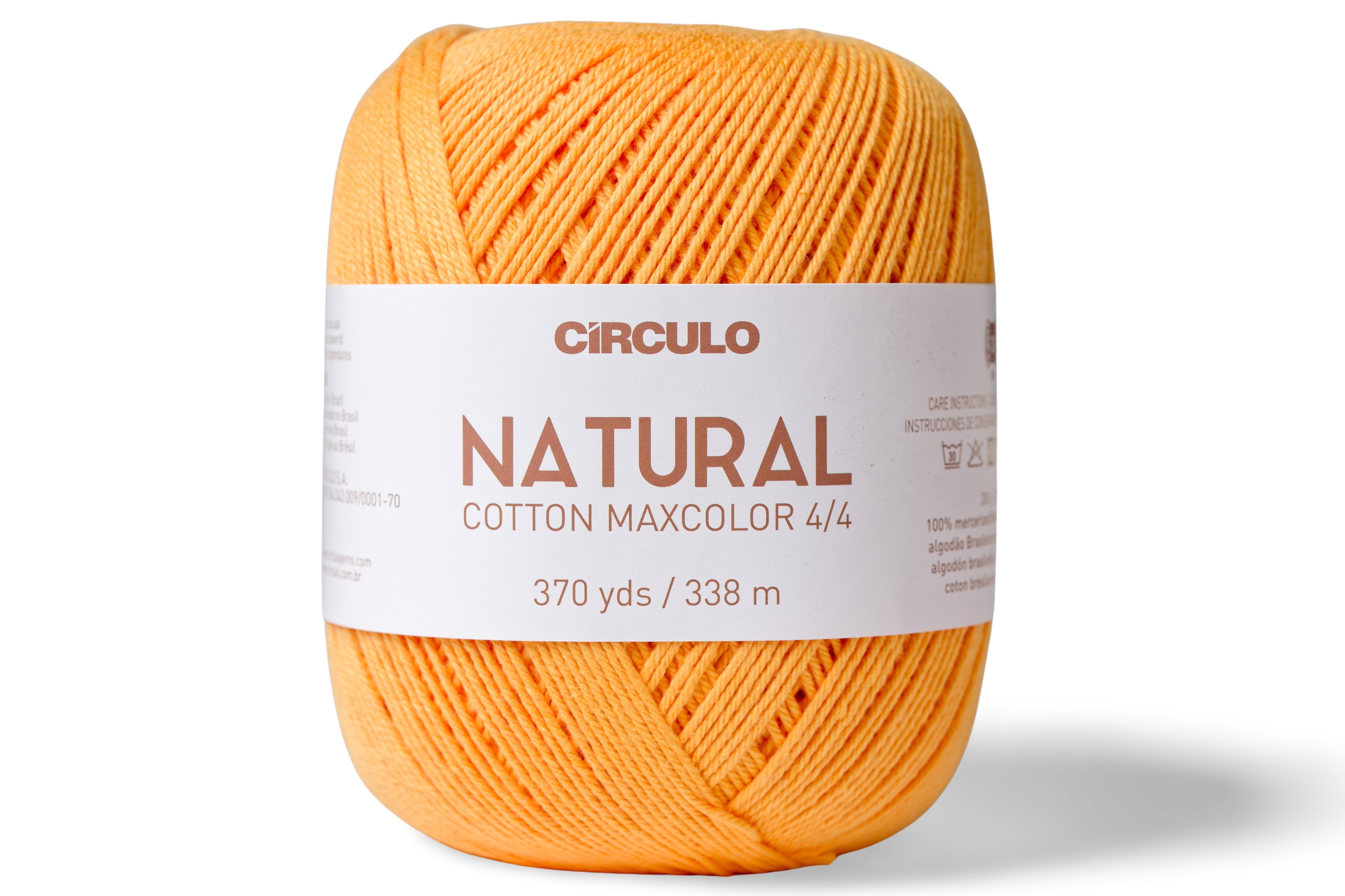 Natural Cotton Maxcolor 4/4 Yarn, #1449 Gold