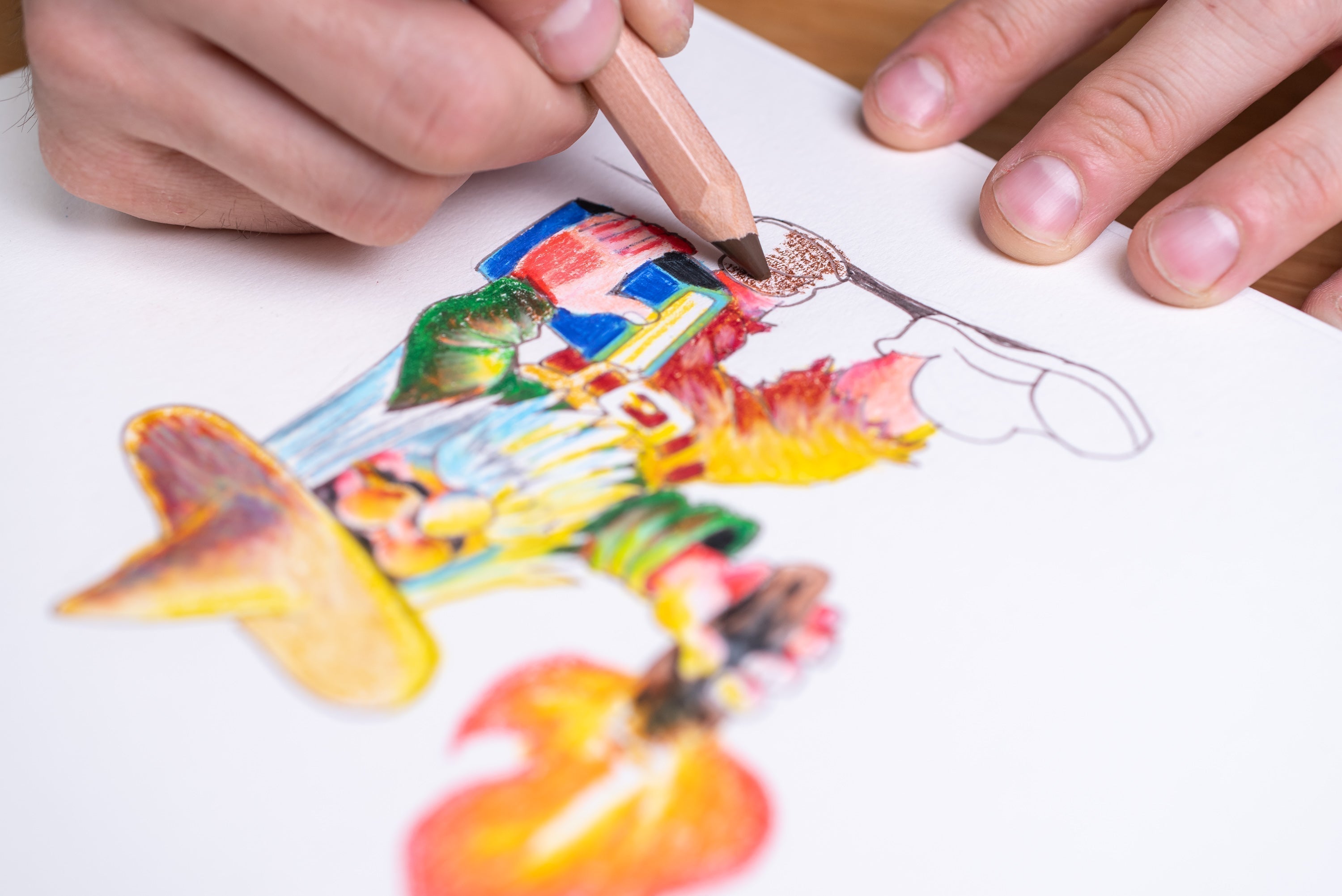 MegaColor Pencil, #02 Ochre