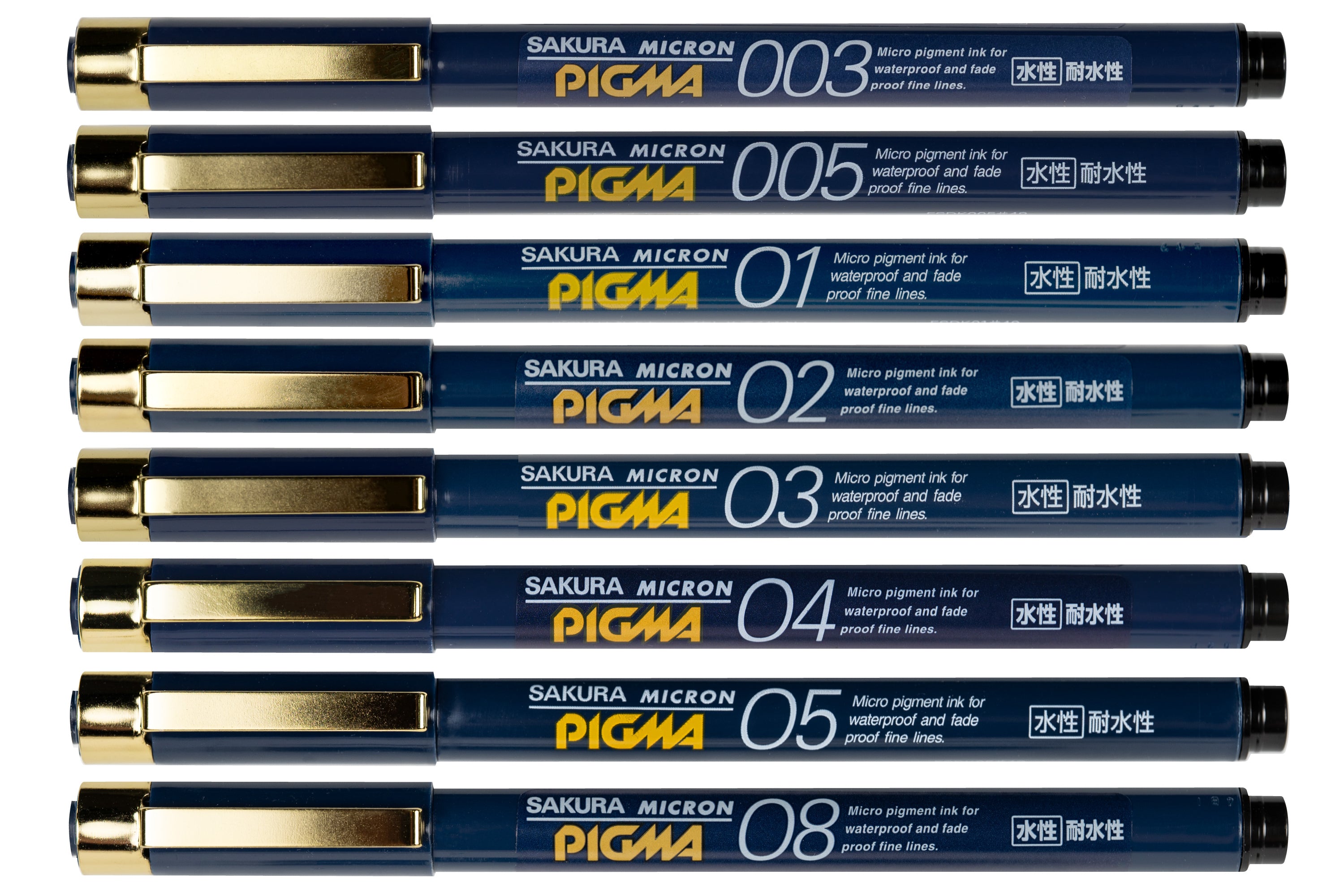 PIGMA Micron Fineliner Pen, Japanese Edition