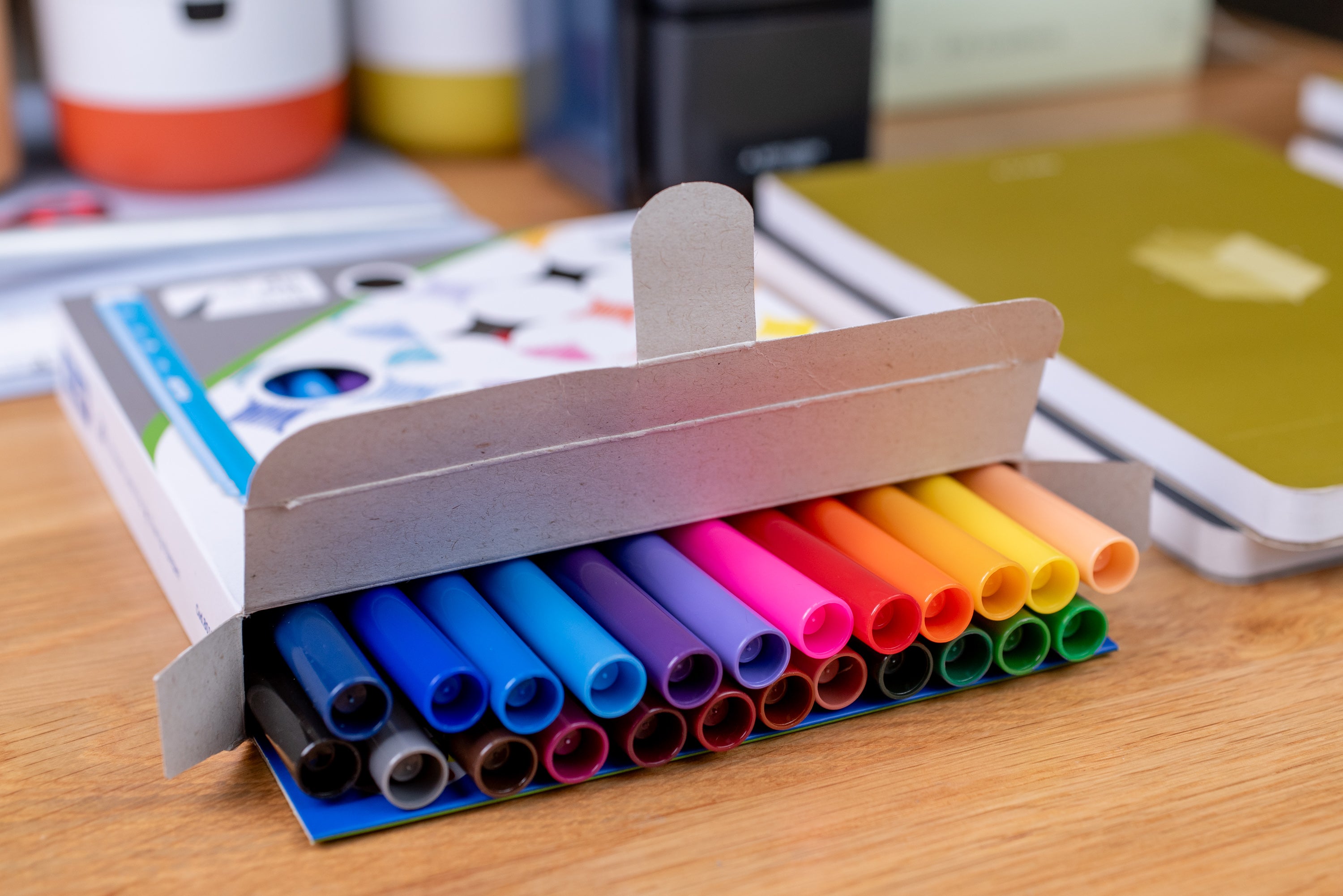 Milan 610 Fine-Tip Markers, Set of 24