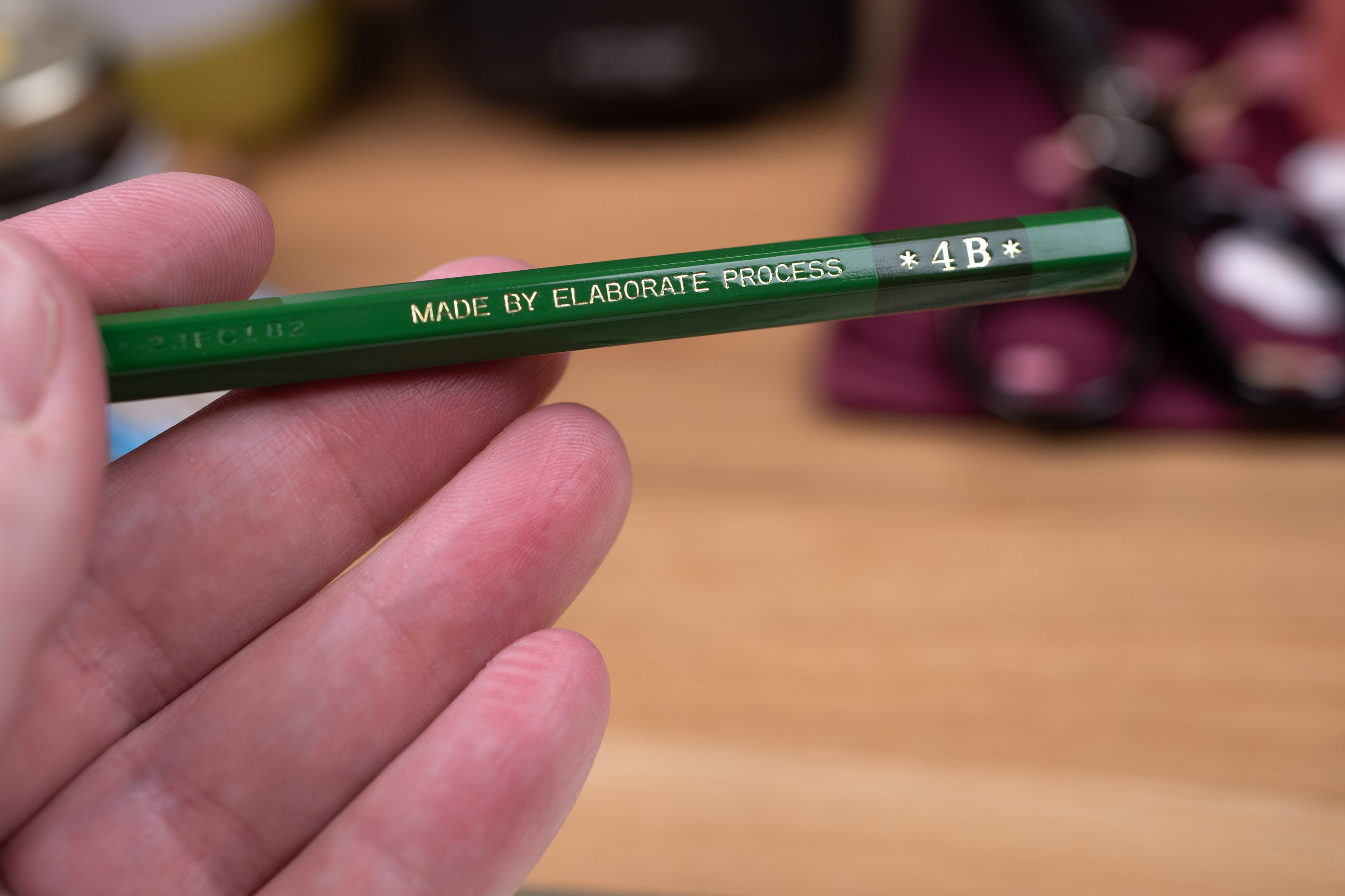 Mitsubishi 9000 Pencil, 4B, Set of 12