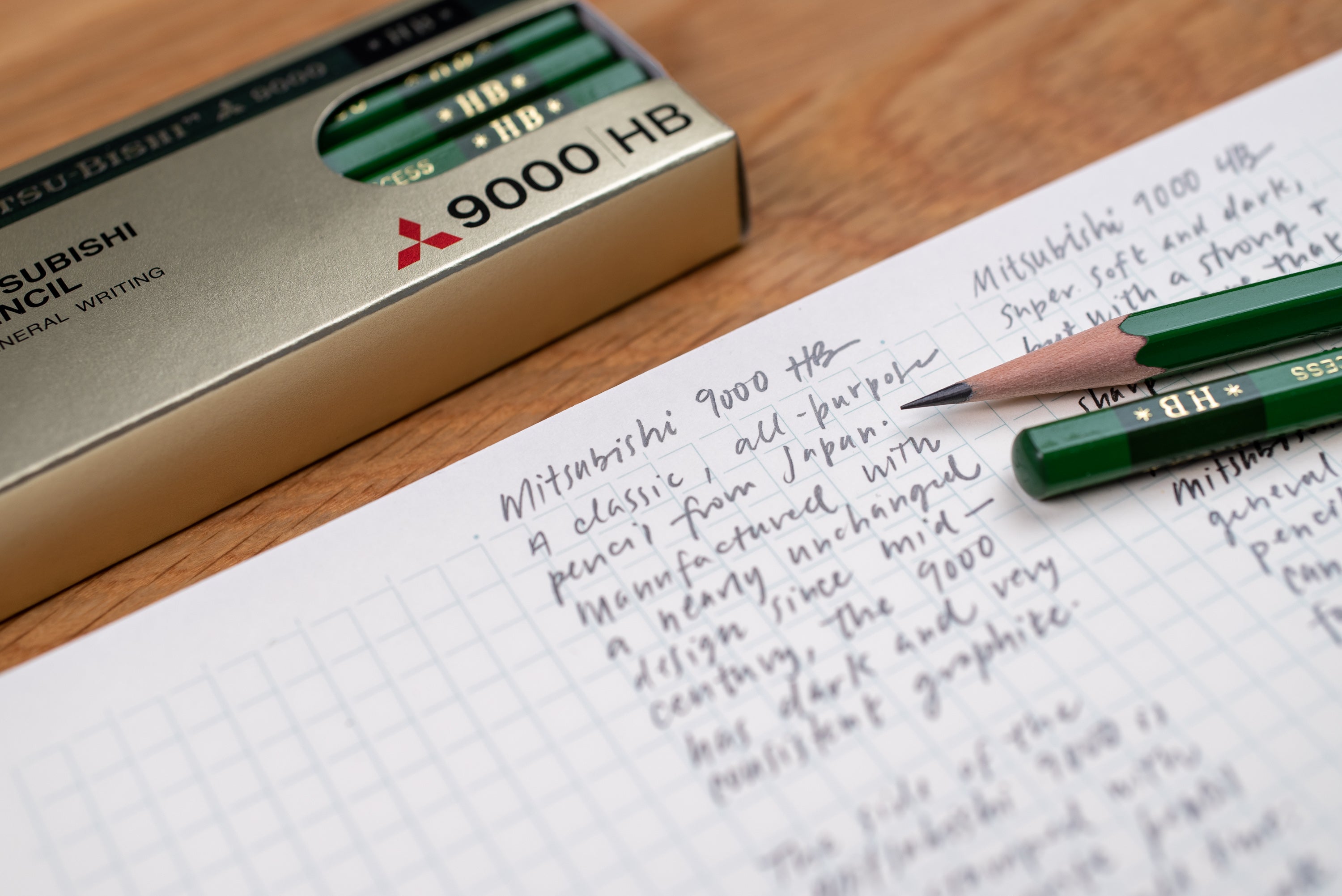 Mitsubishi 9000 Pencil, HB, Set of 12