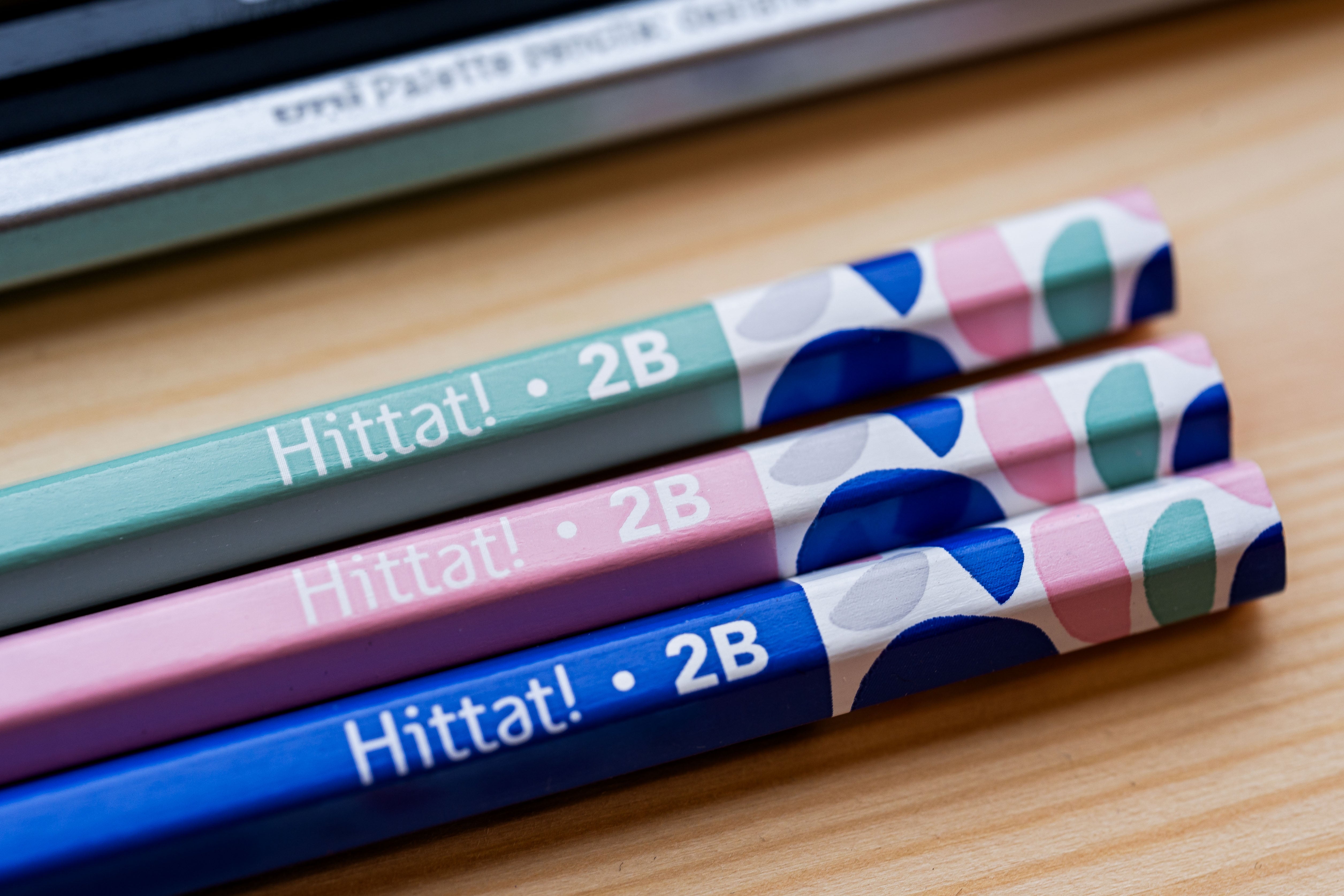 Uni Hittat! Pencils, 2B, Box of 12 (Pop!)