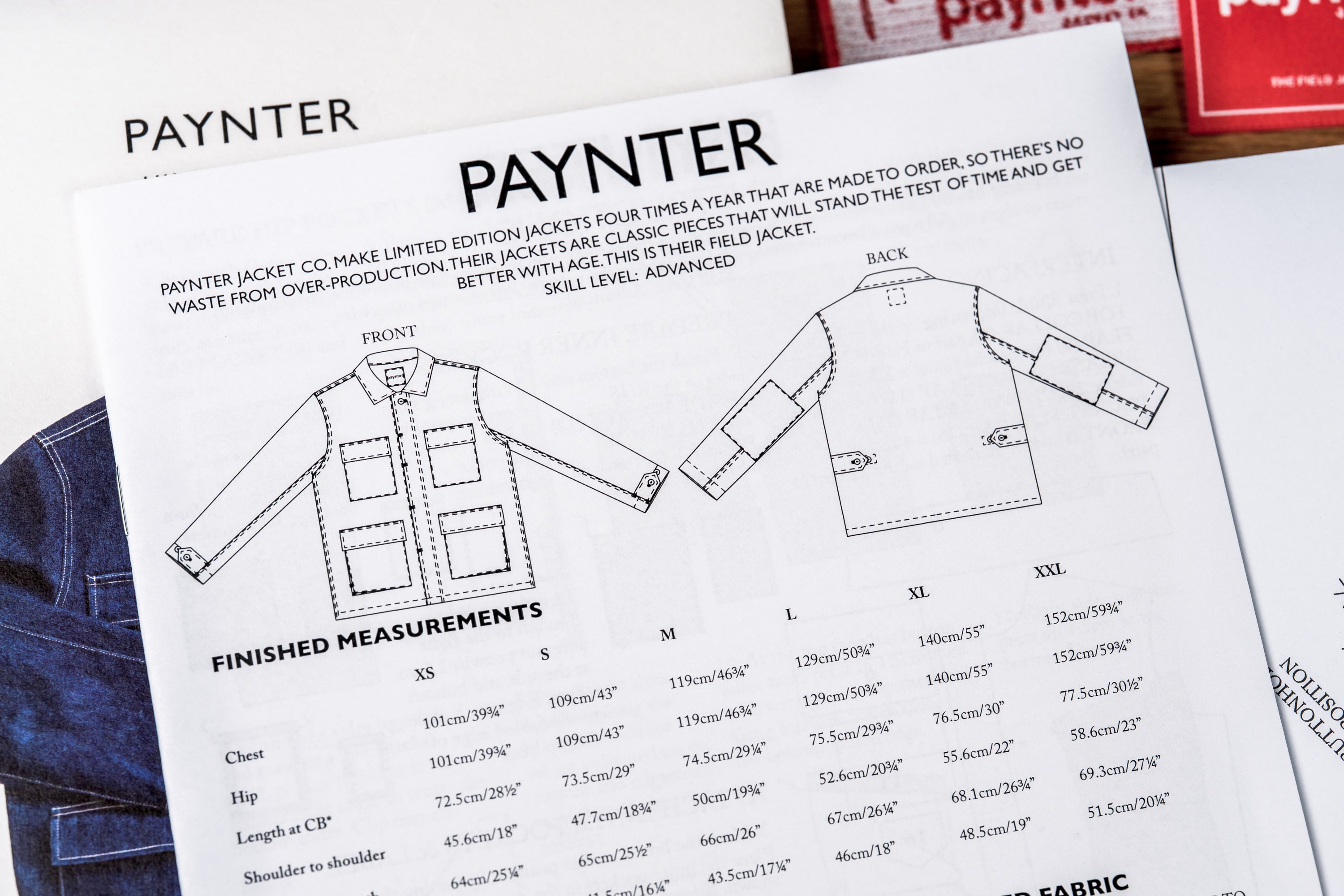 The Paynter Jacket Sewing Pattern