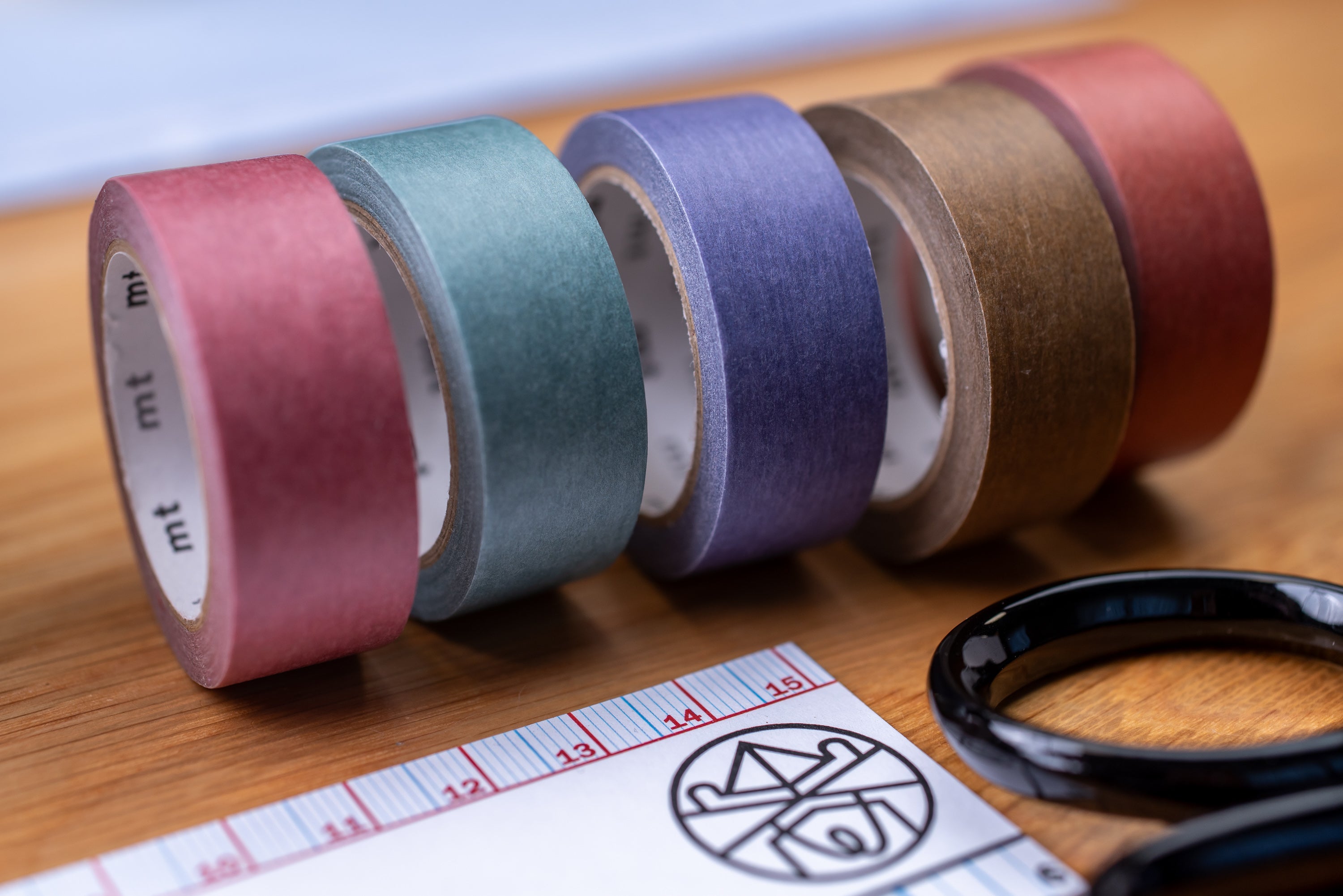 mt Washi Tape, 15 mm, Burnt Sienna