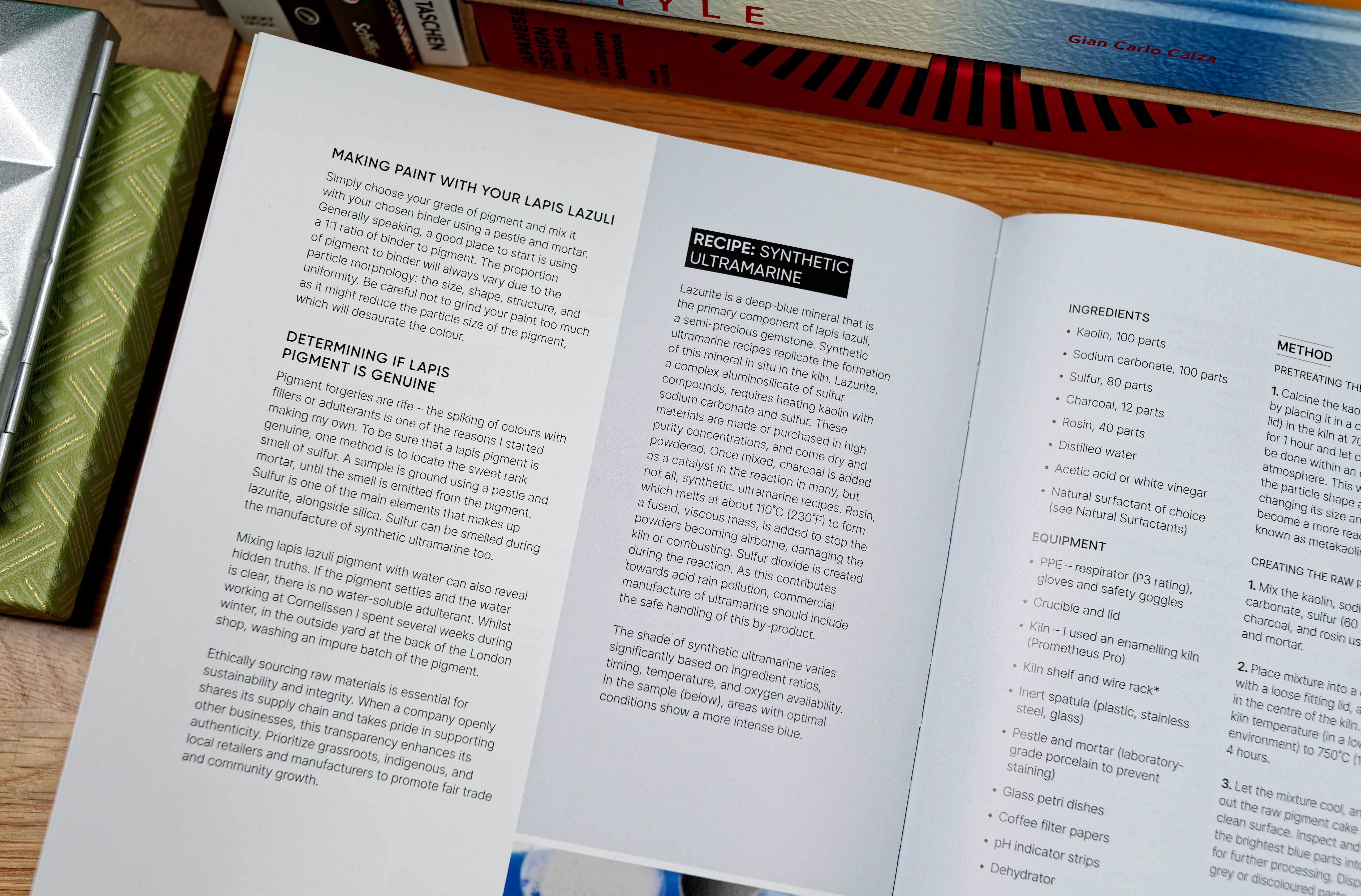 The Natural Pigment Handbook