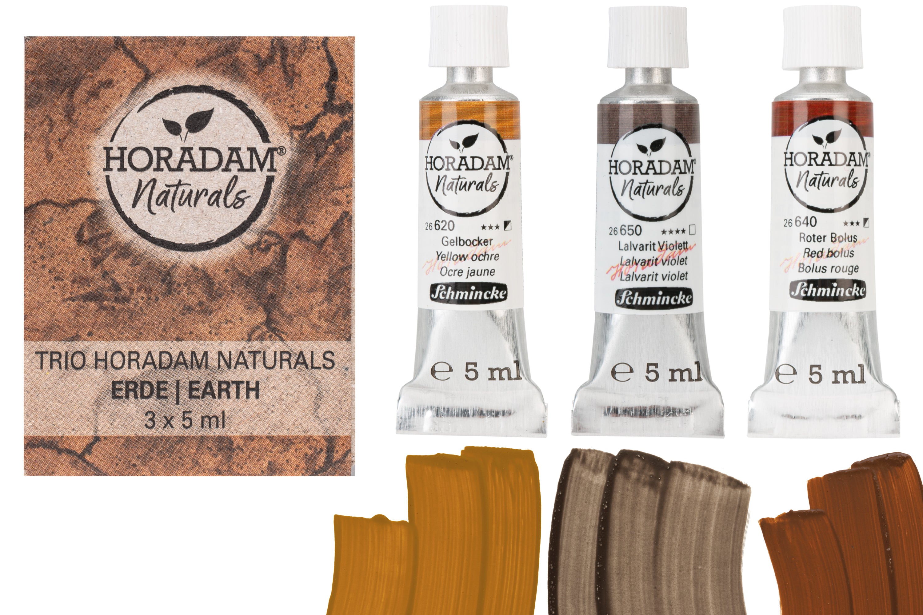 Horadam Naturals Watercolor, 5 mL Earth Trio