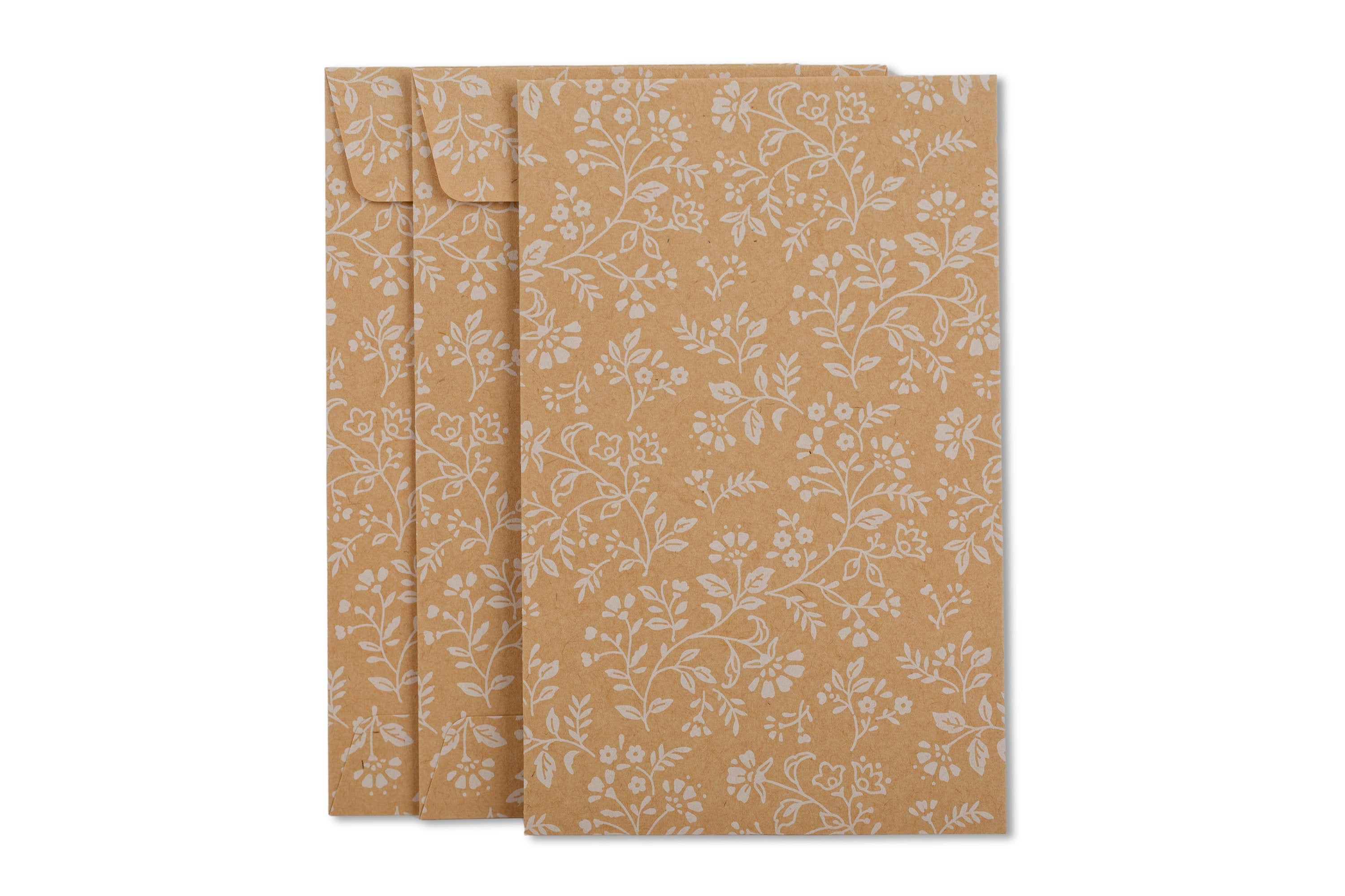 Botanical Pōchi-bukuro, Set of 3