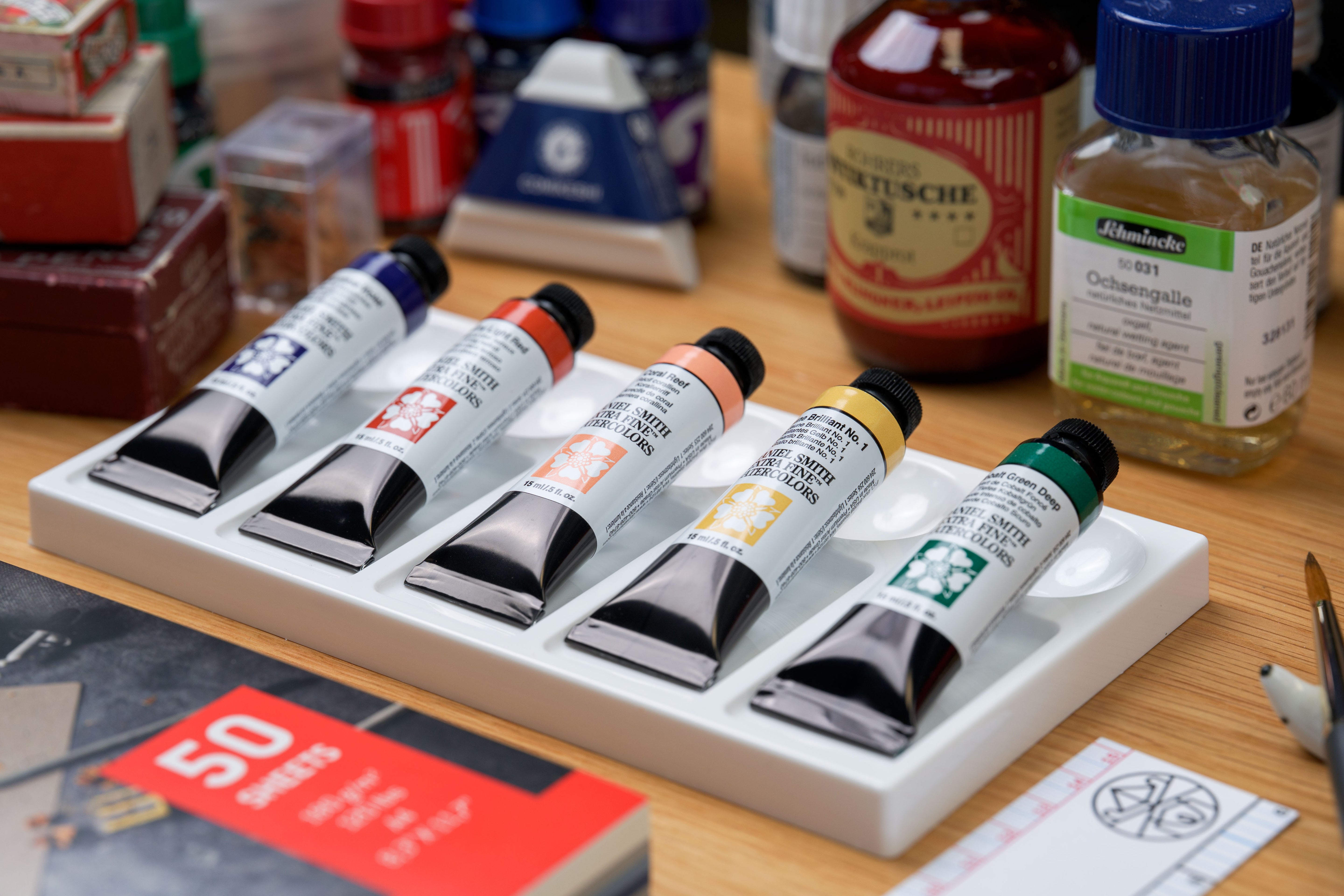 Daniel Smith Extra Fine Watercolor, 15 mL, Cobalt Green Deep