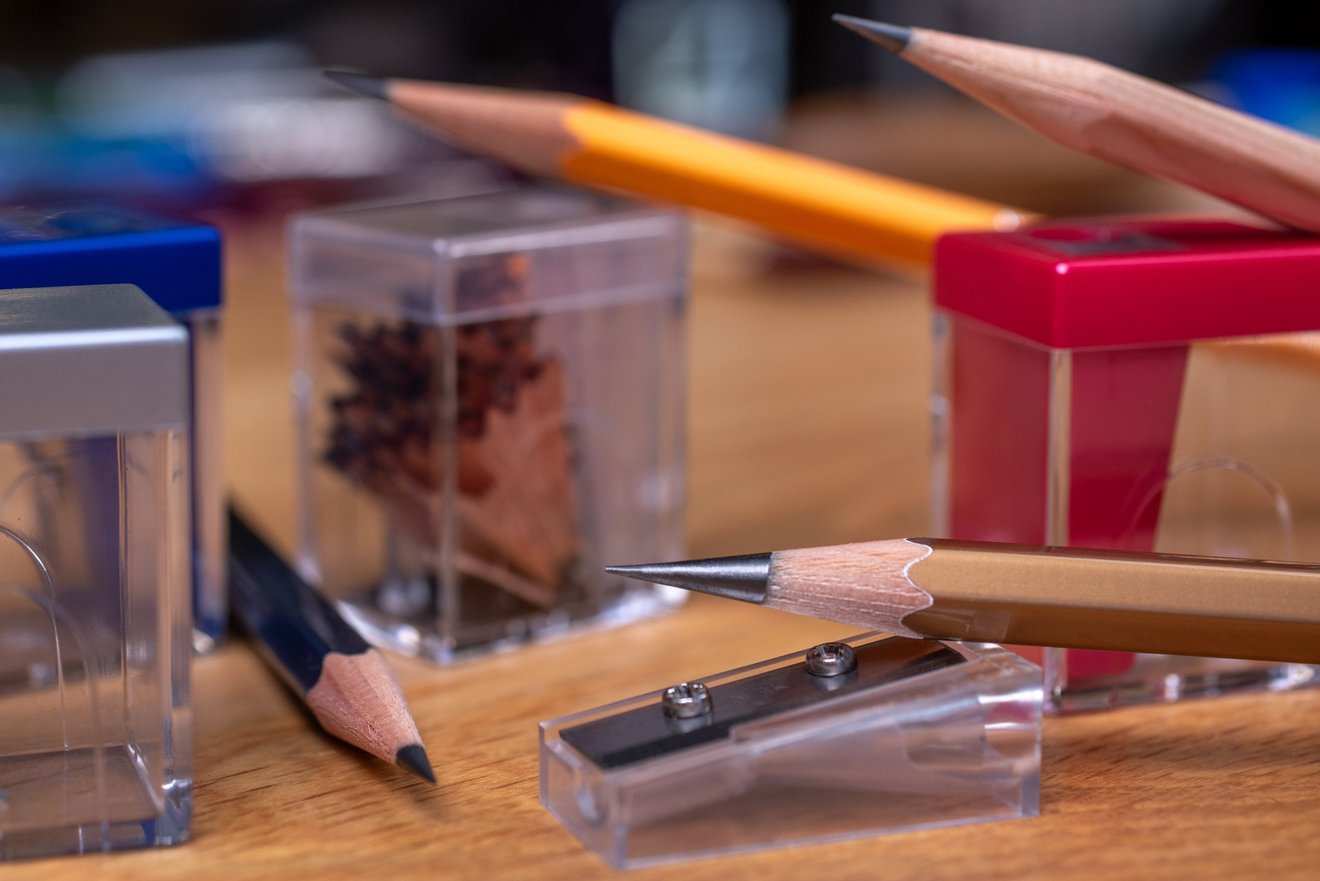 #531S Long Point Sharpener, Metallic Copper