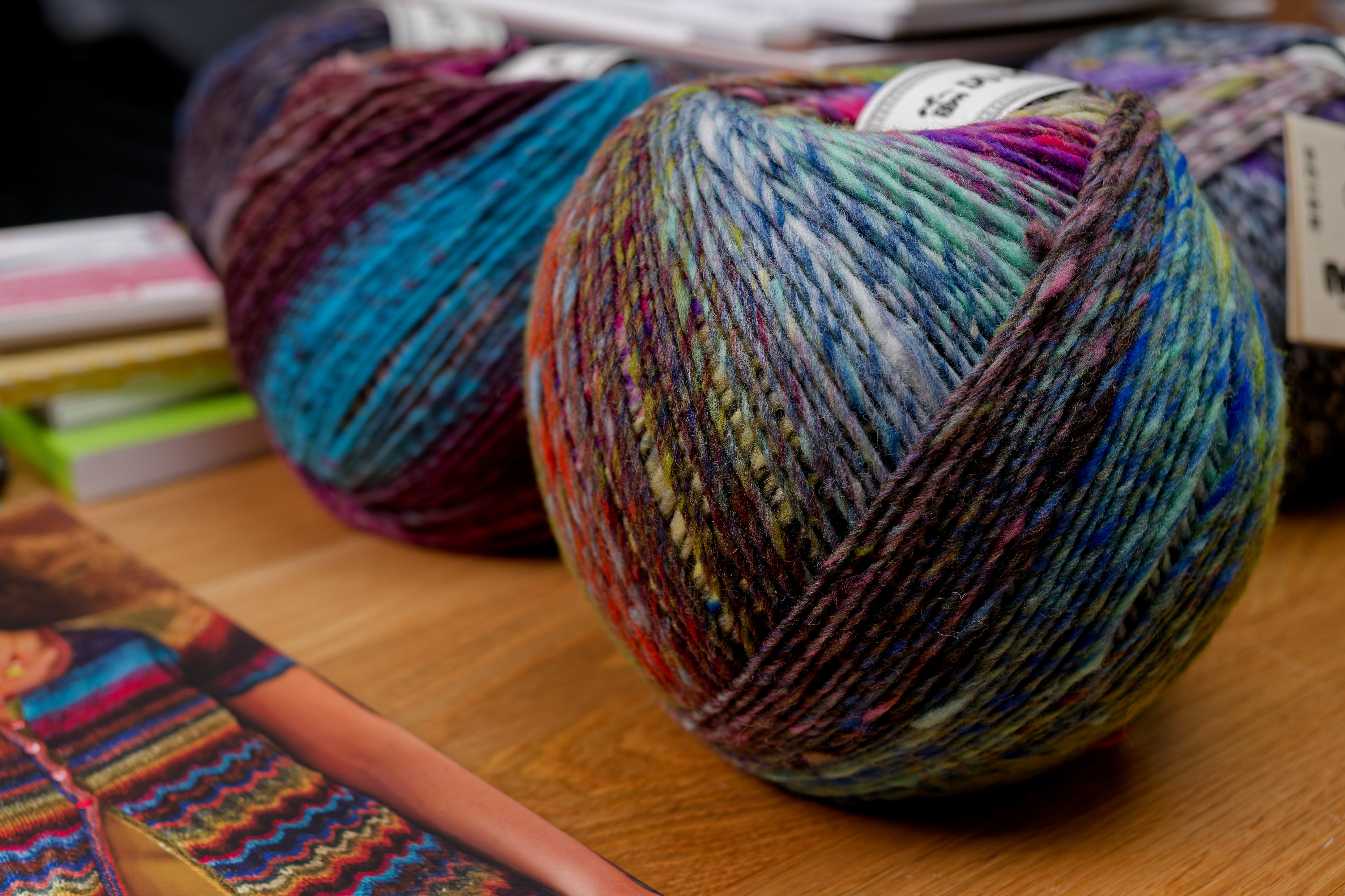 Rikka Wool/Silk Blend Yarn, #14 Ao