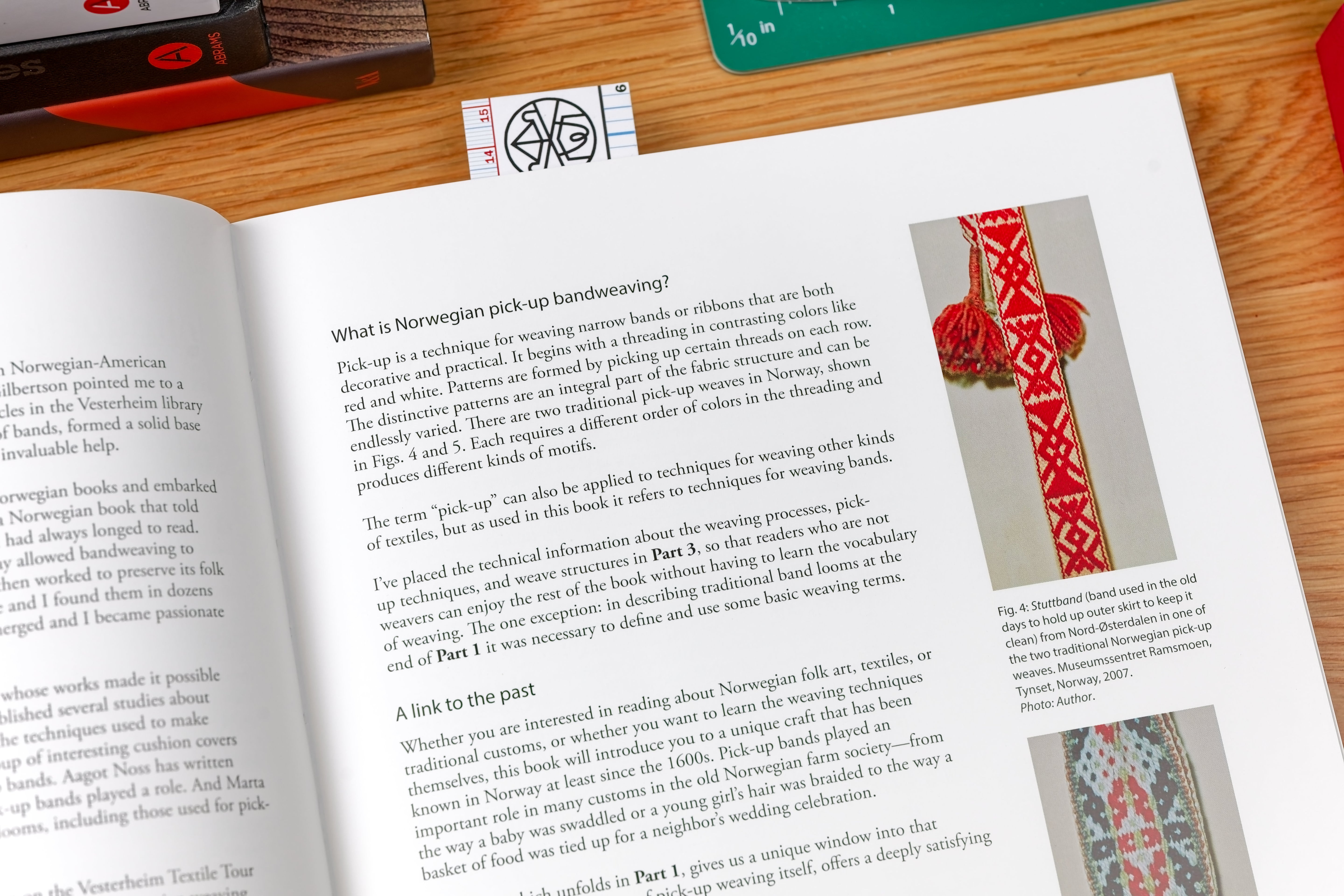 Norwegian Pick-Up Bandweaving